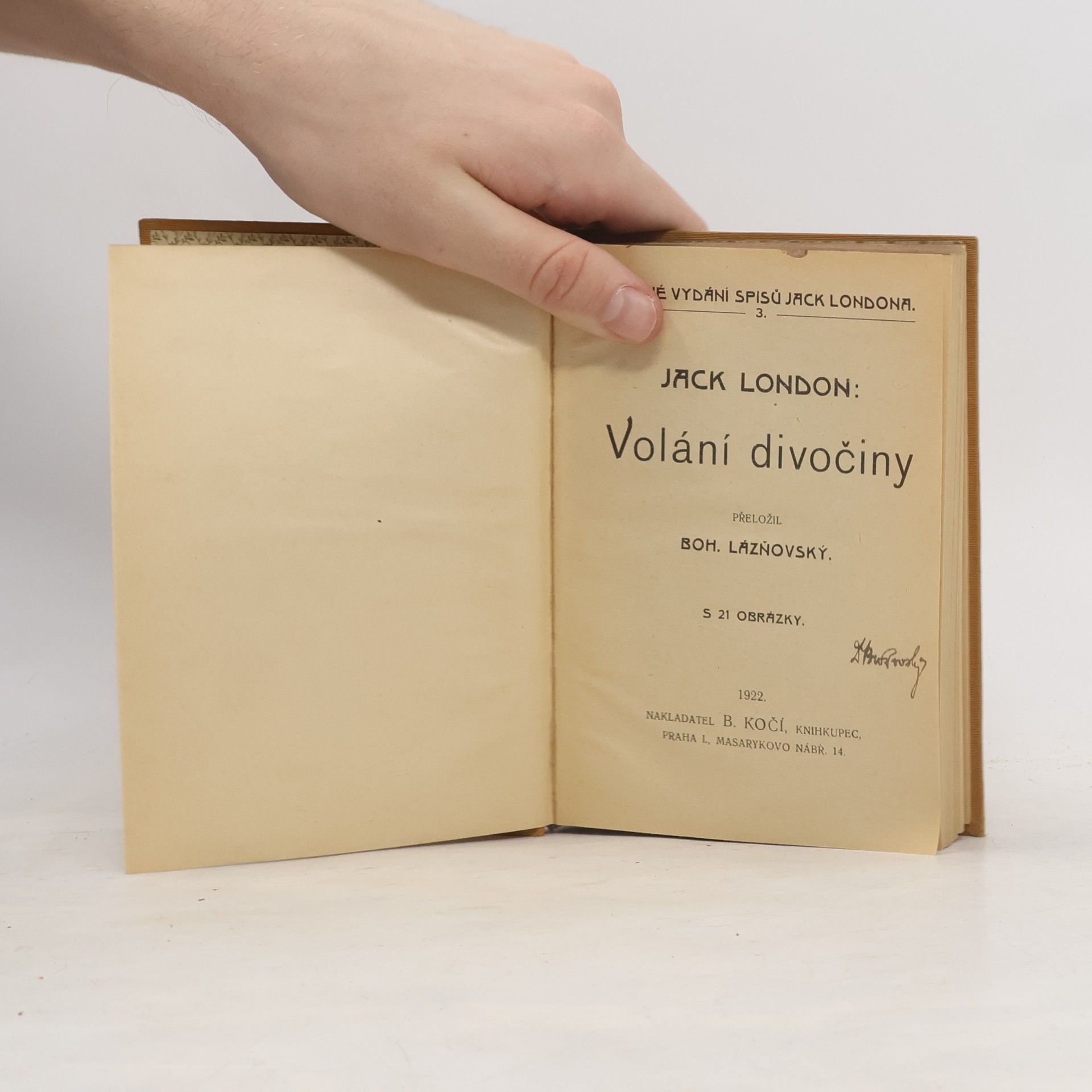 Jack London Volání divočiny