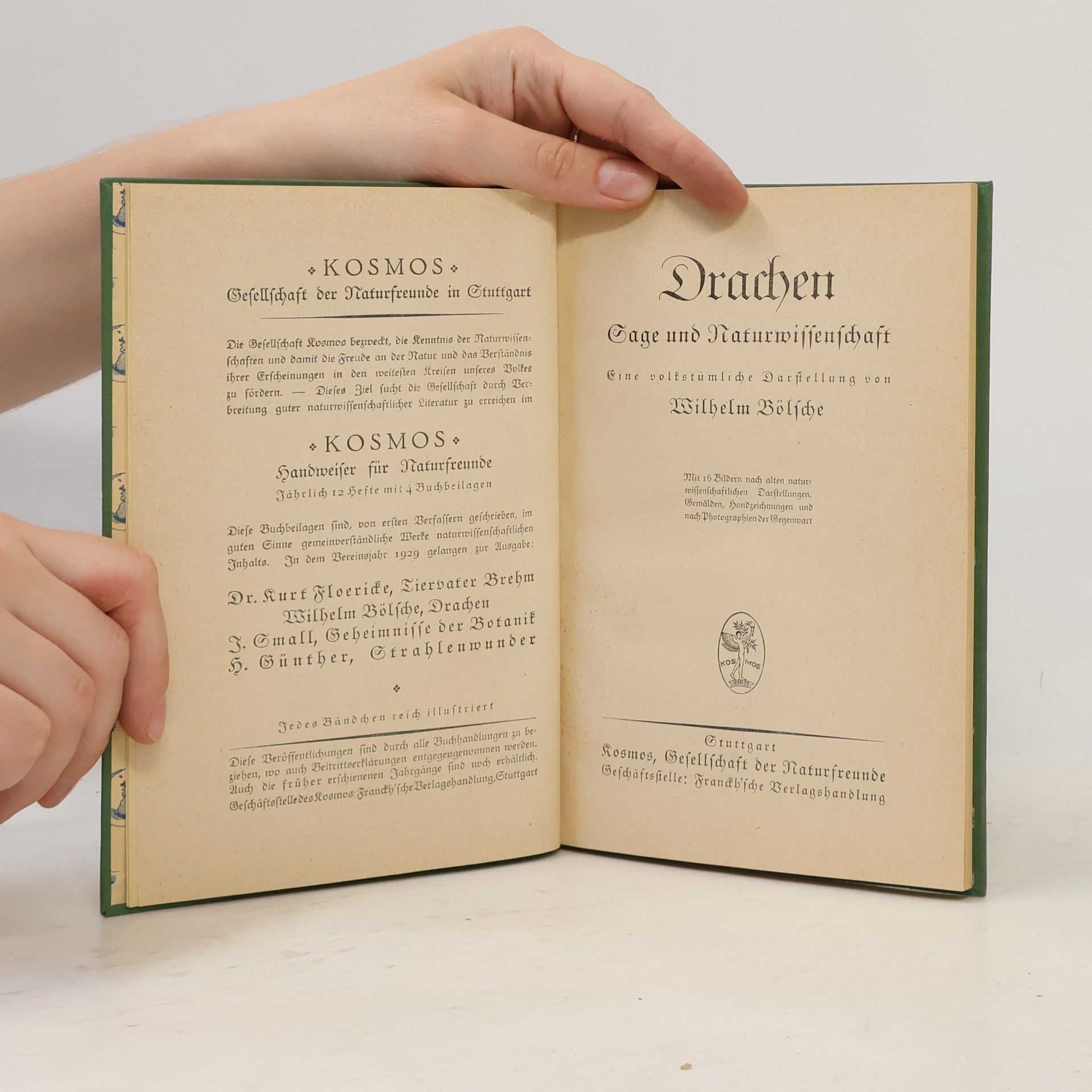 Wilhelm Völsche Drachen. Sage und Naturwissenschaft
