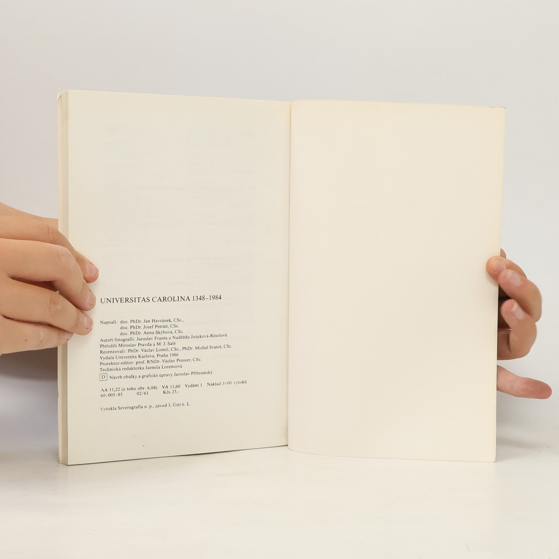 Autorenkollektiv Universitas Carolina 1348-1984