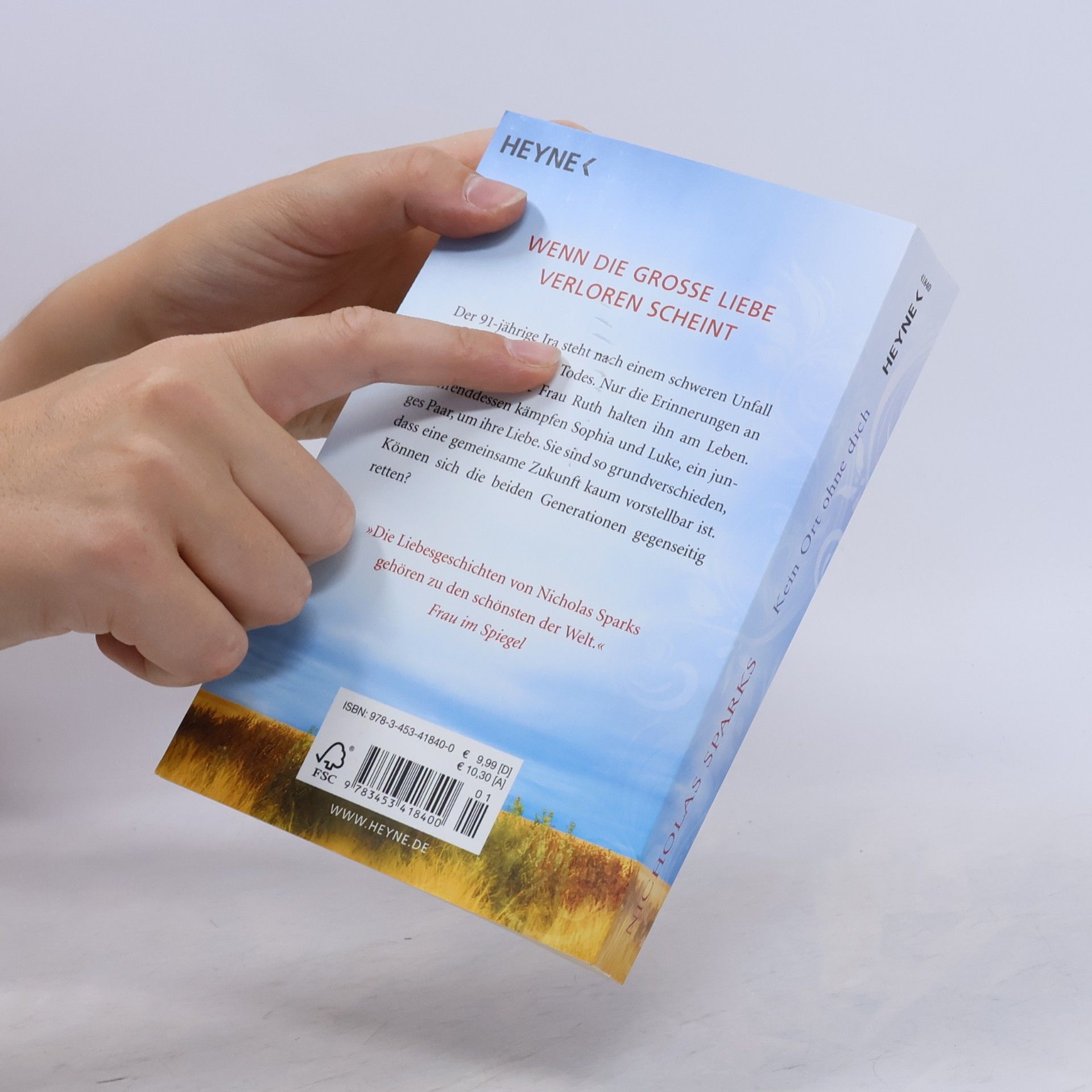 Nicholas Sparks Kein Ort ohne dich