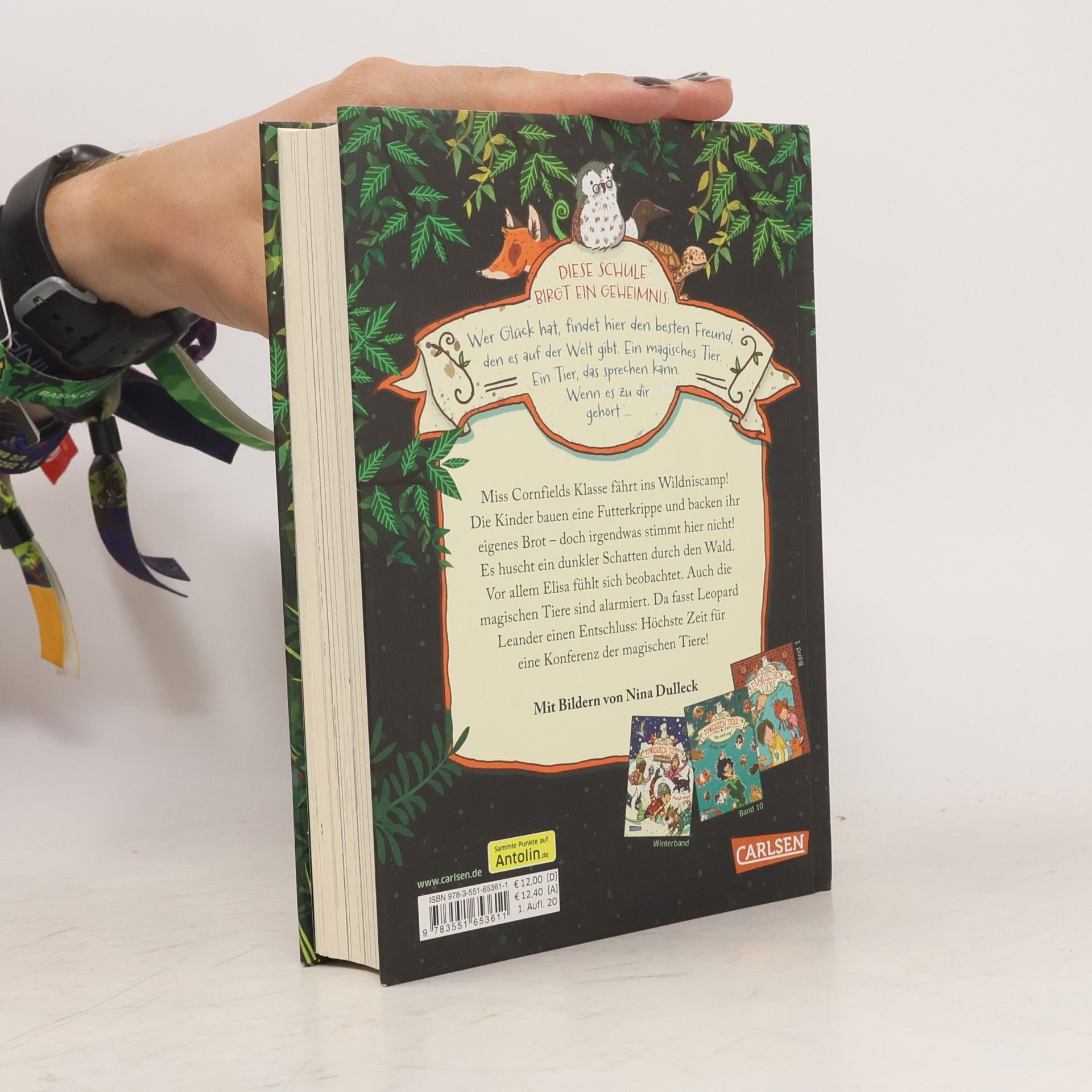Margit Auer Die Schule der magischen Tiere. Wilder, wilder Wald!