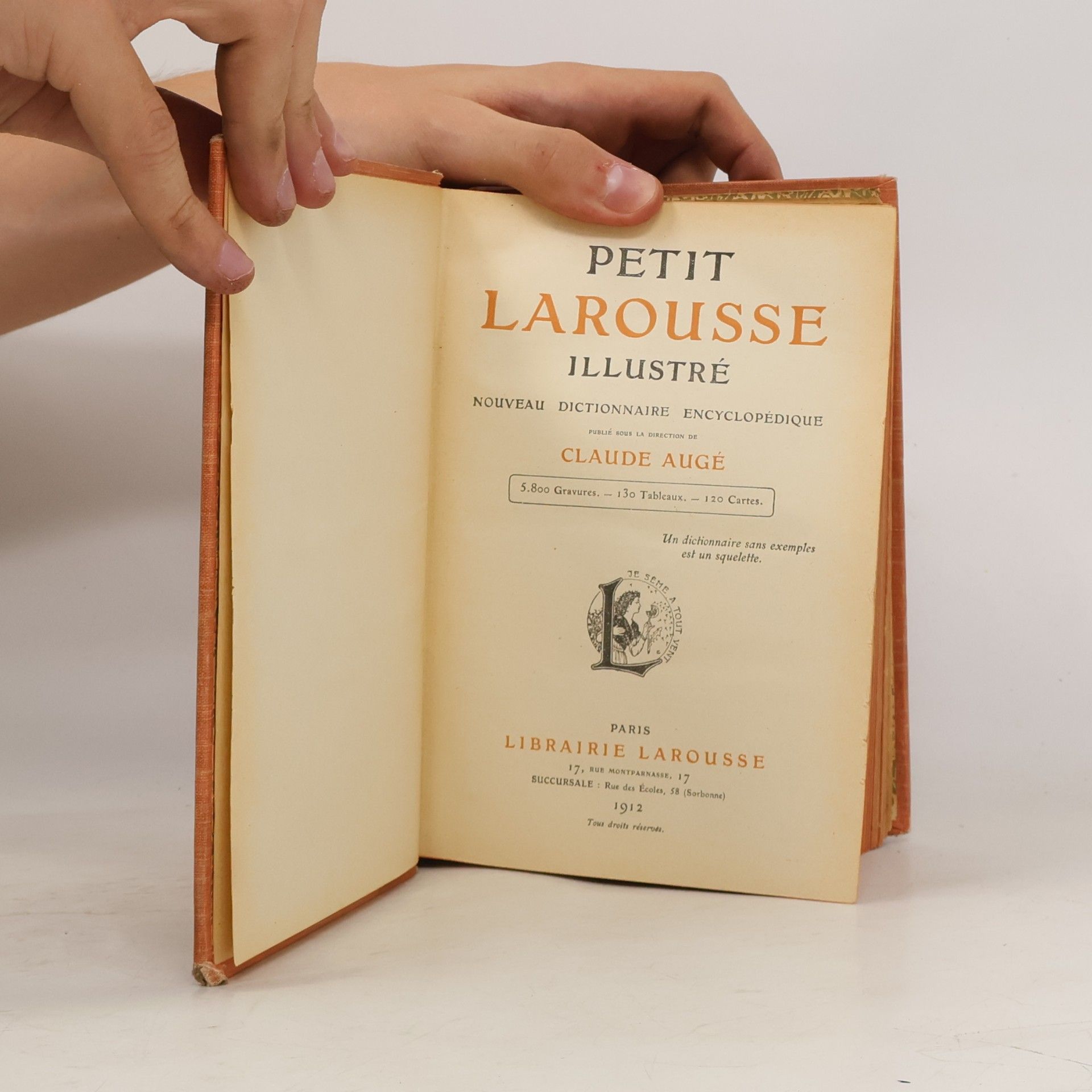 Pierre Athanase Larousse Nouveau Petit Larousse Illustre