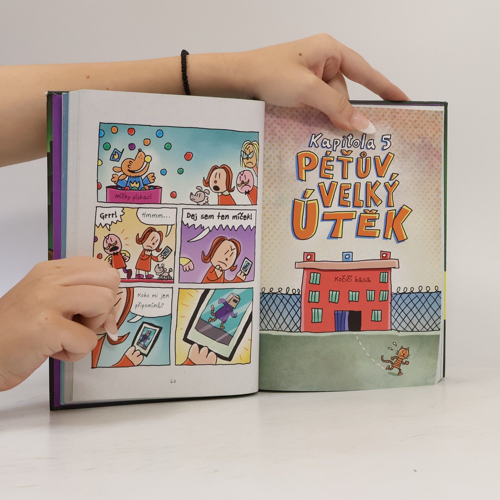 Dav Pilkey Dogman utržený ze řetězu