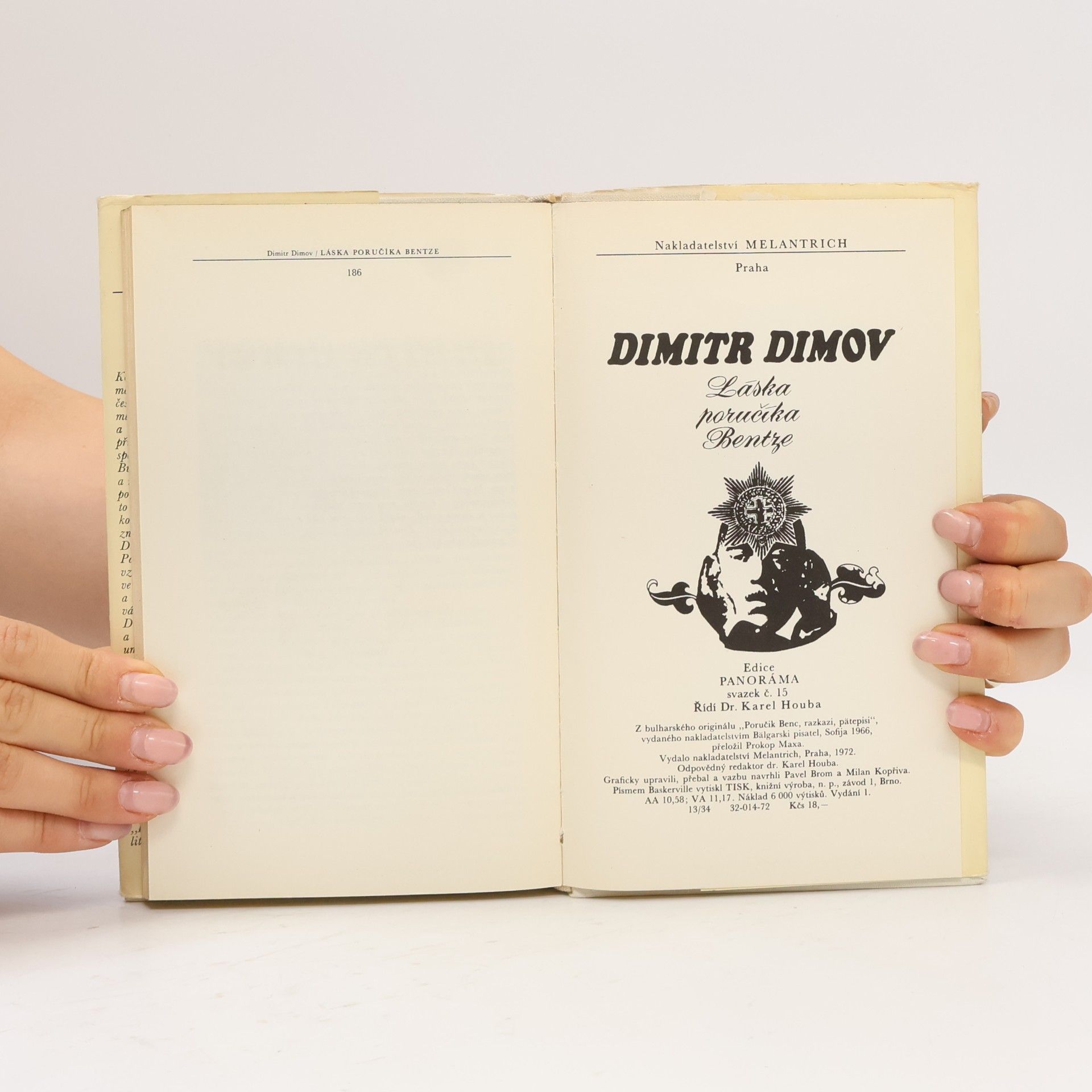 Dimov Dimitr Láska poručíka Bentze