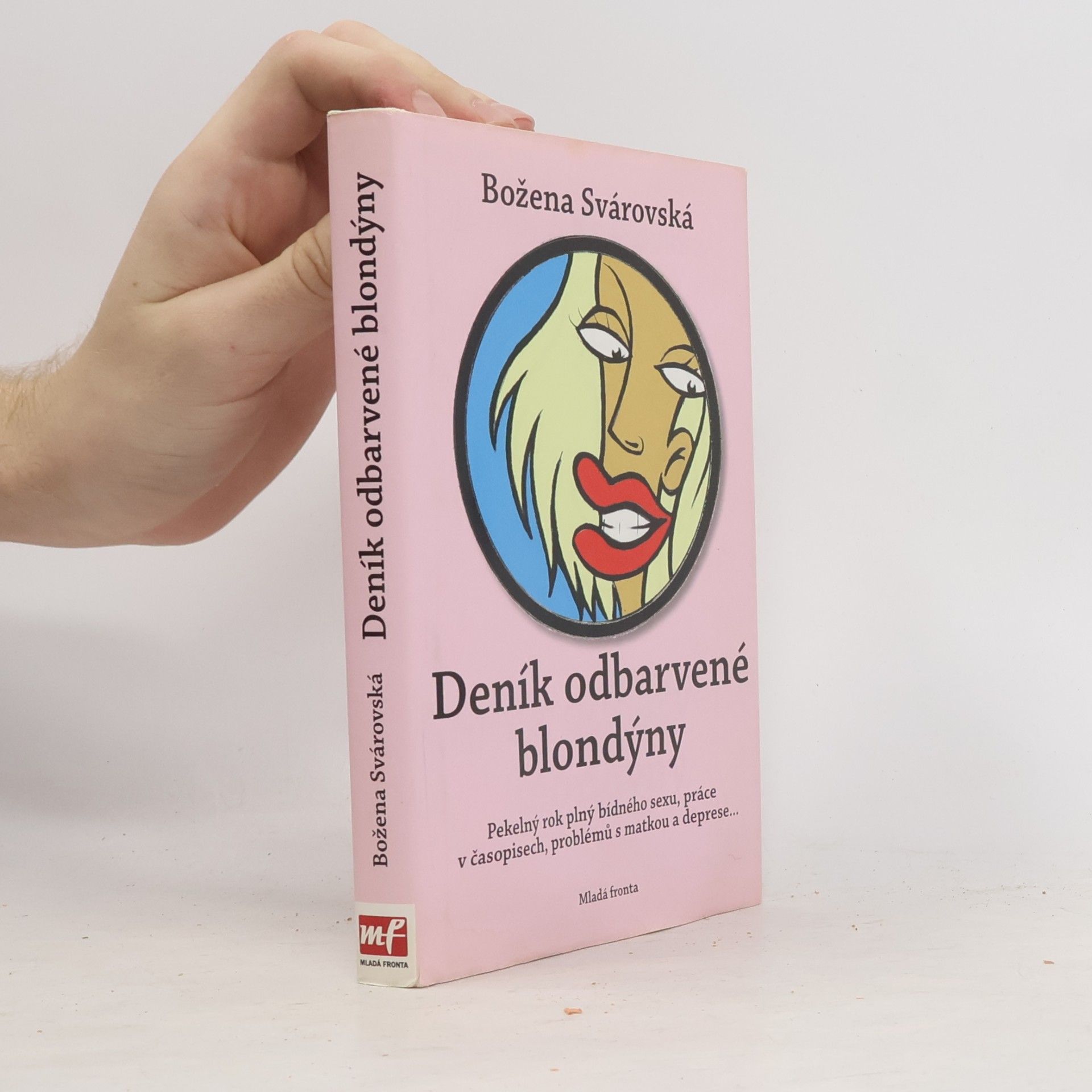 Božena Svárovská Deník odbarvené blondýny