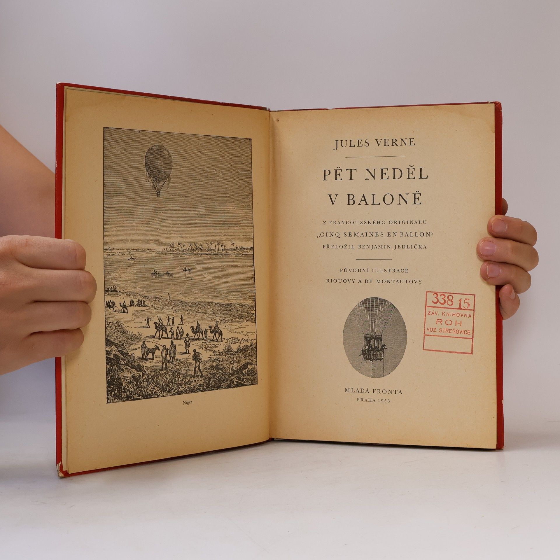 Jules Verne Pět neděl v baloně