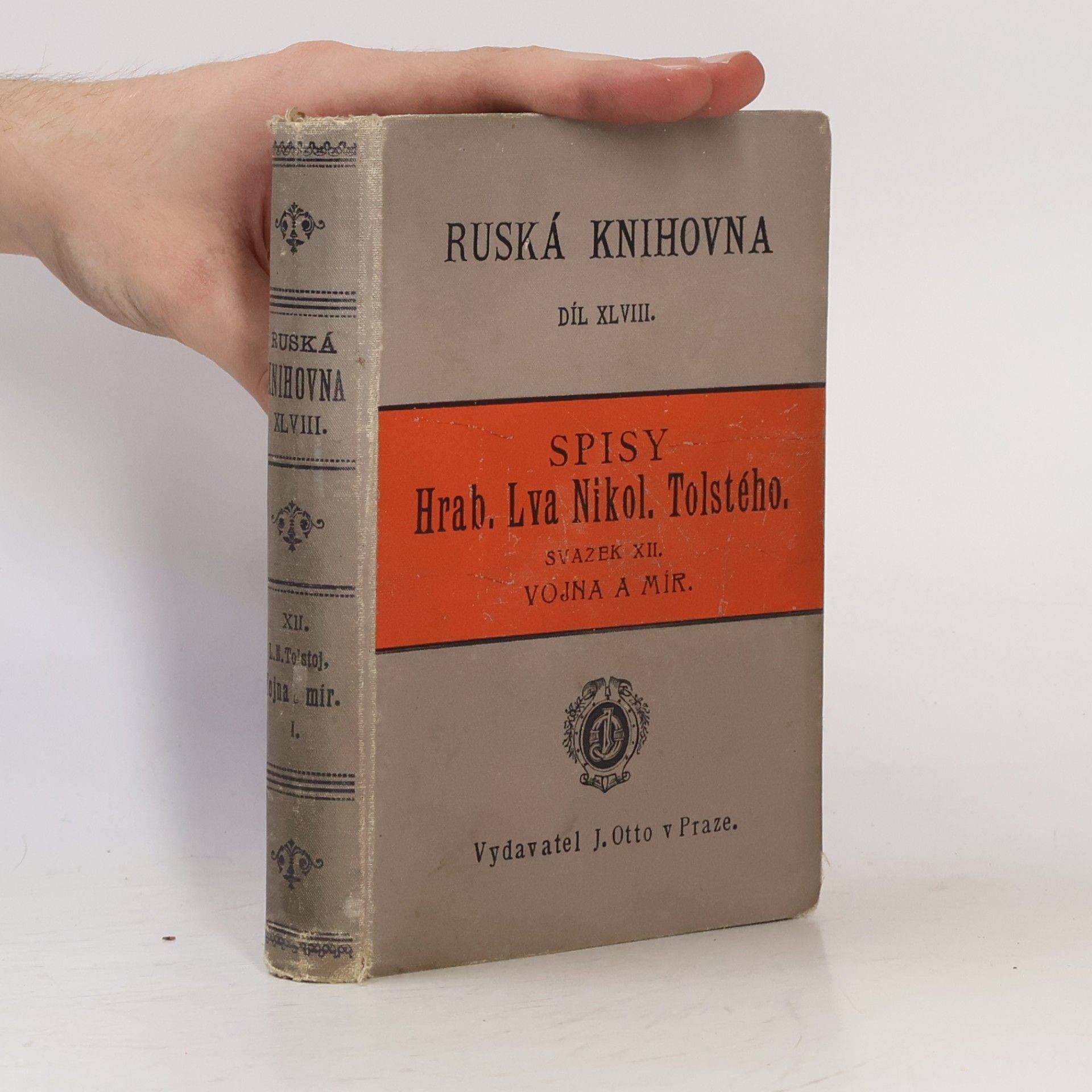 Leone Tolstoi Ruská Knihovna Díl. XLVIII.