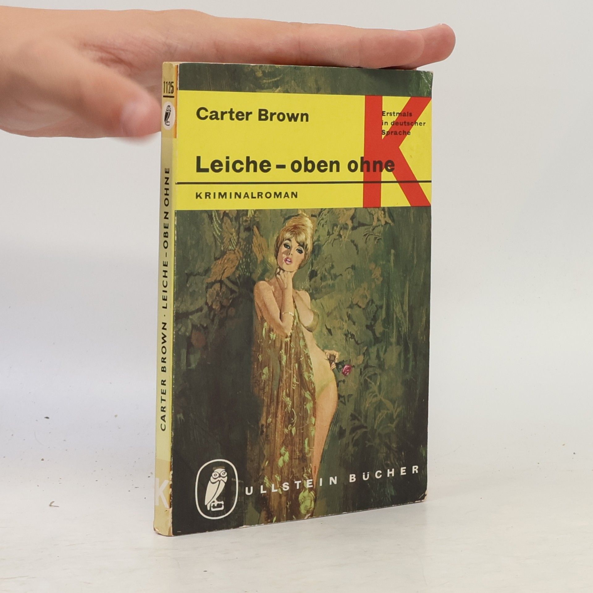 Carter Brown Leiche - oben ohne