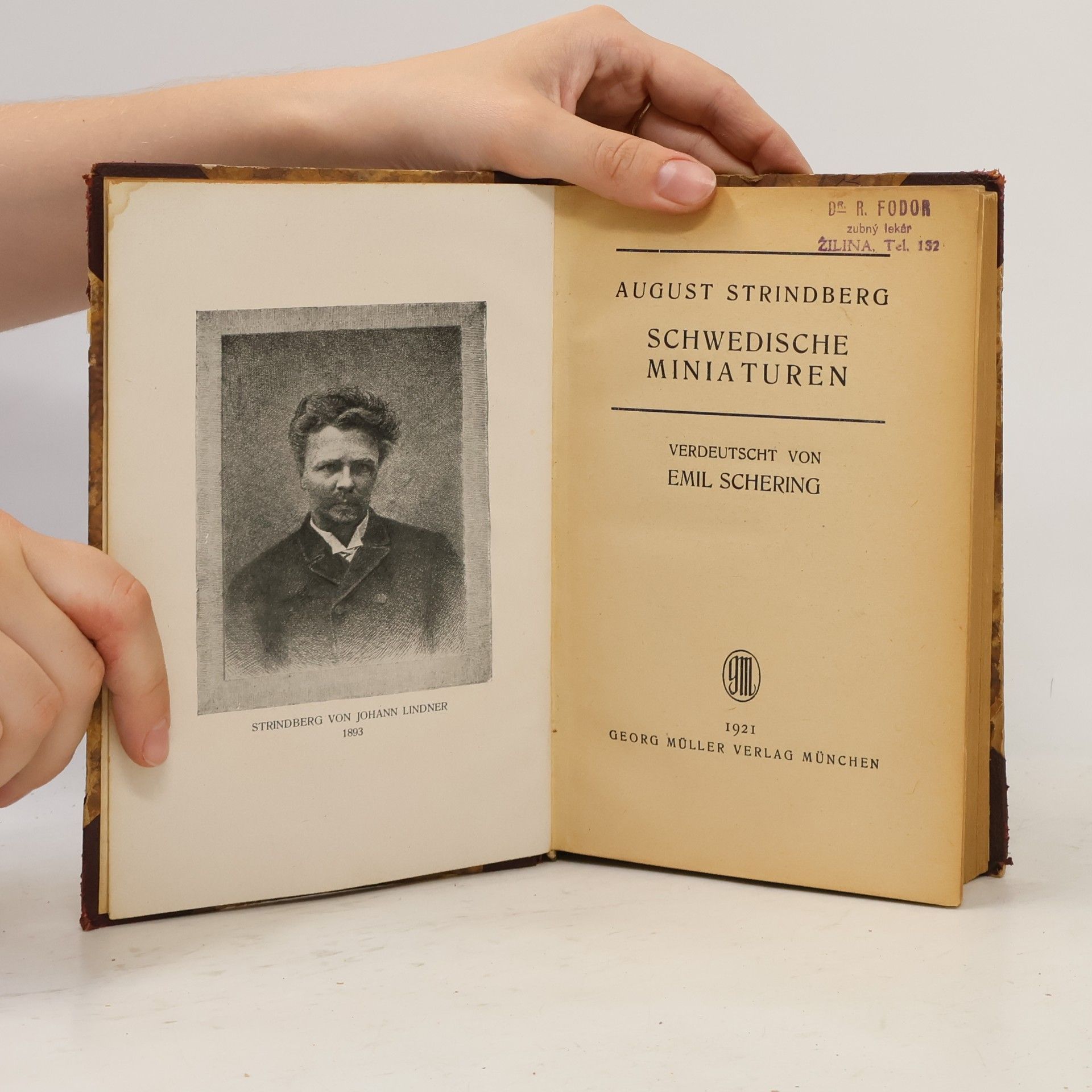 August Strindberg Schwedische Miniaturen
