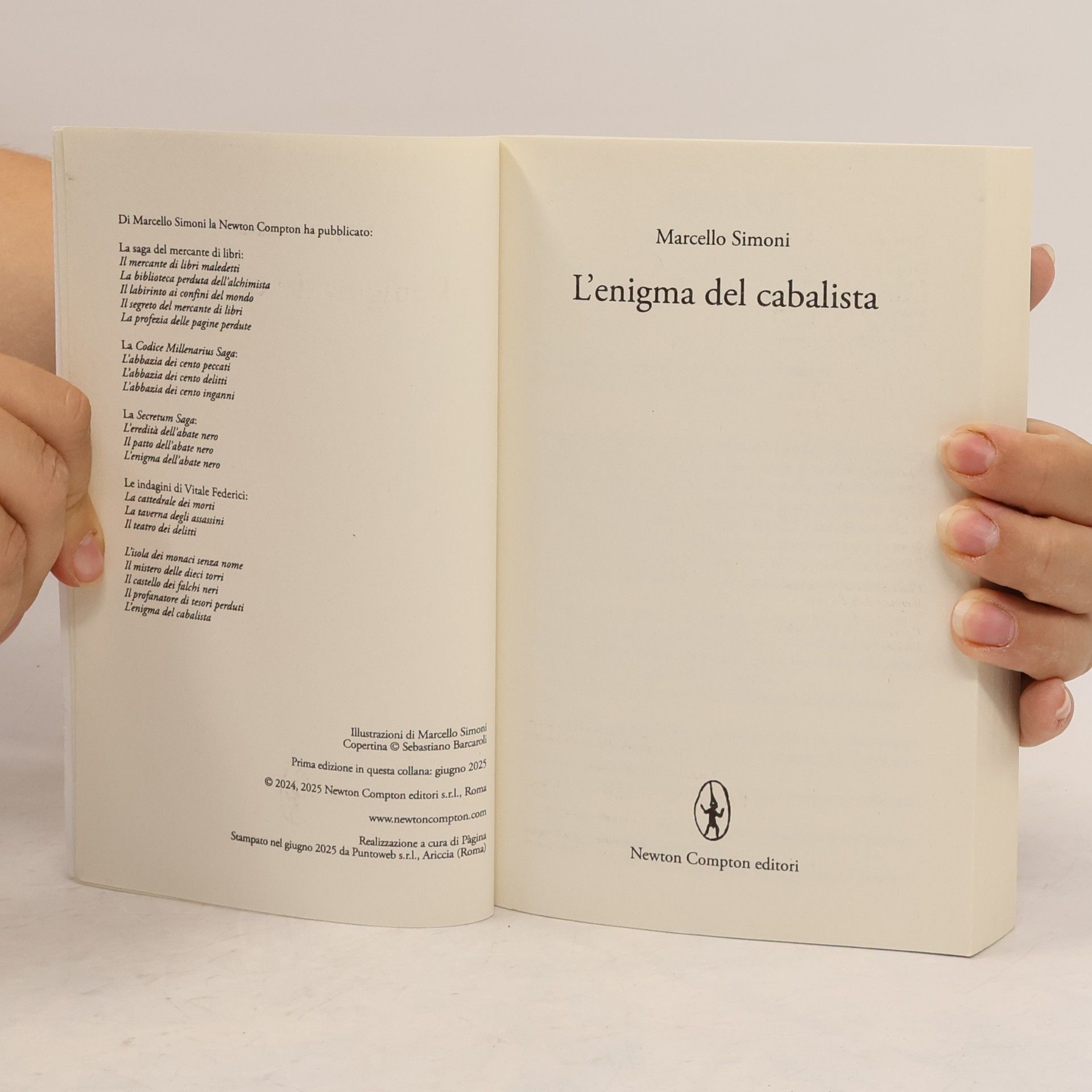 Marcello Simoni L´enigma del cabalista