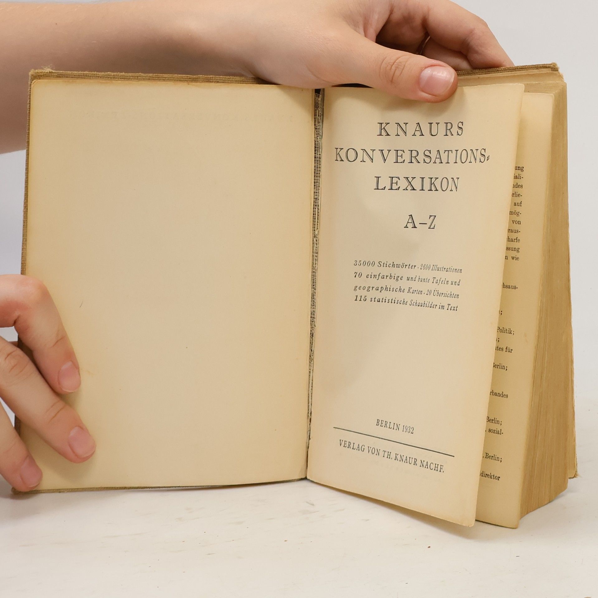 Autorenkollektiv Knaurs Konversations Lexikon A-Z