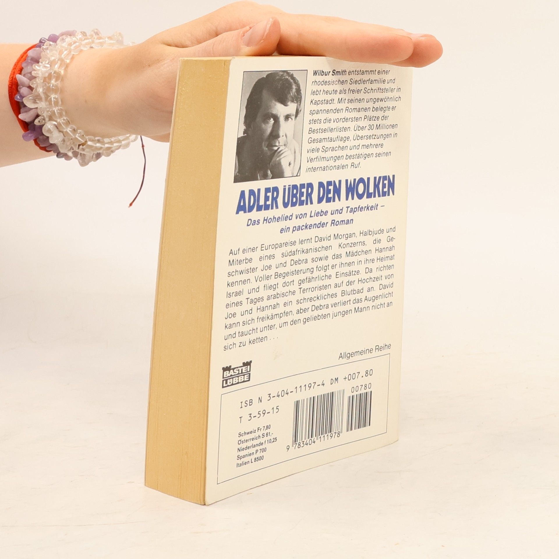 Wilbur Smith Adler über den Wolken