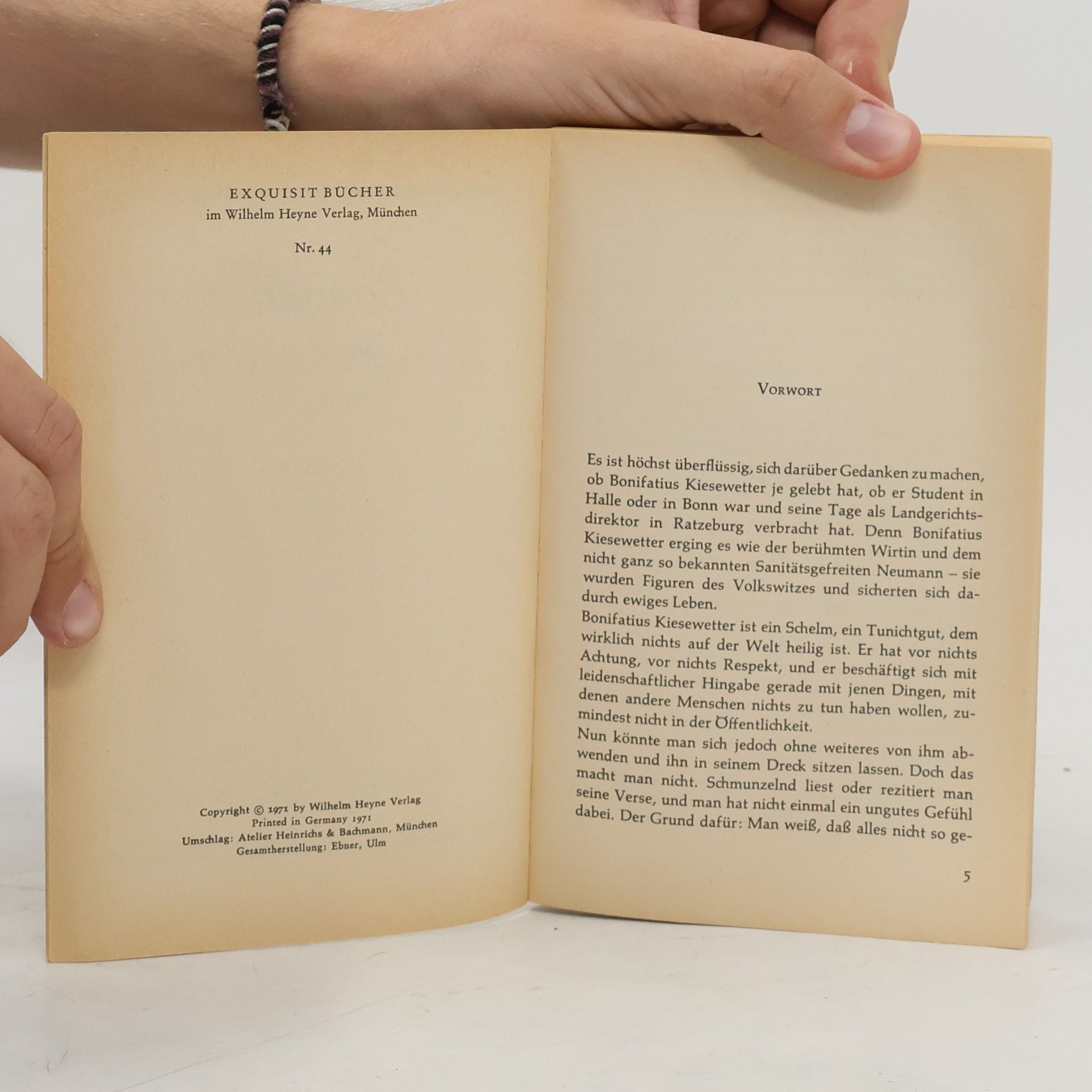 Autores varios Bonifatius Kiesewetter