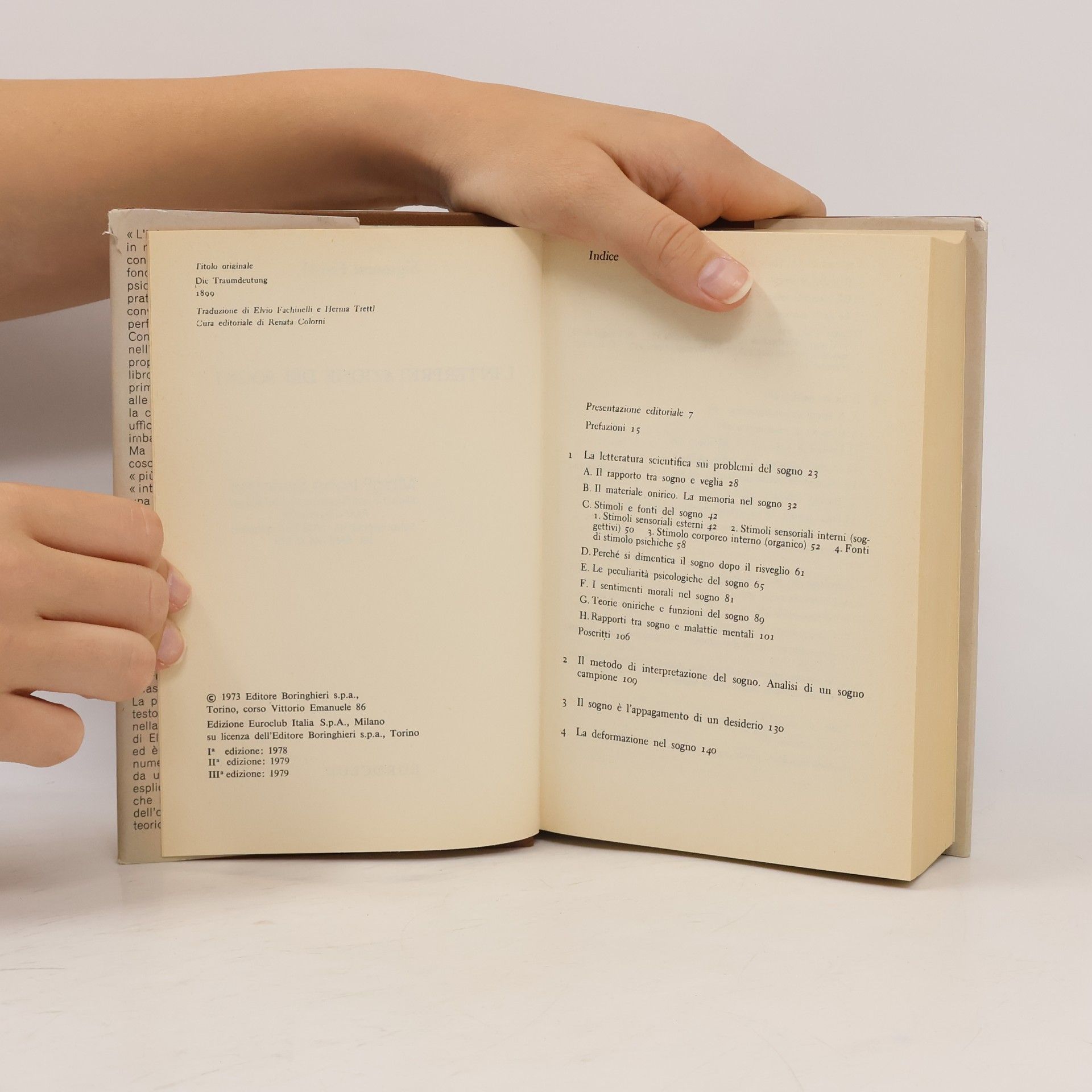 Autorenkollektiv L'interpretazione dei sogni Freud