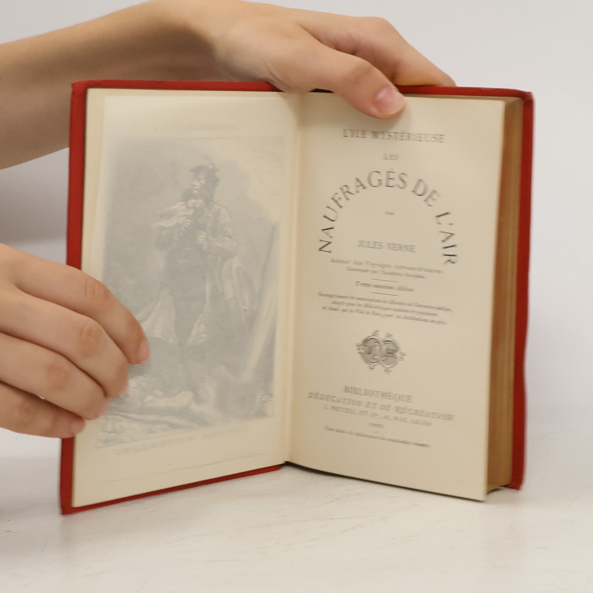 Jules Verne Les naufragés de l'air