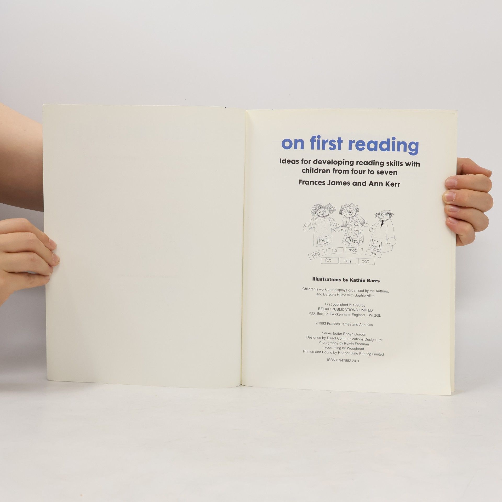 Frances James Belair Series: On First Reading