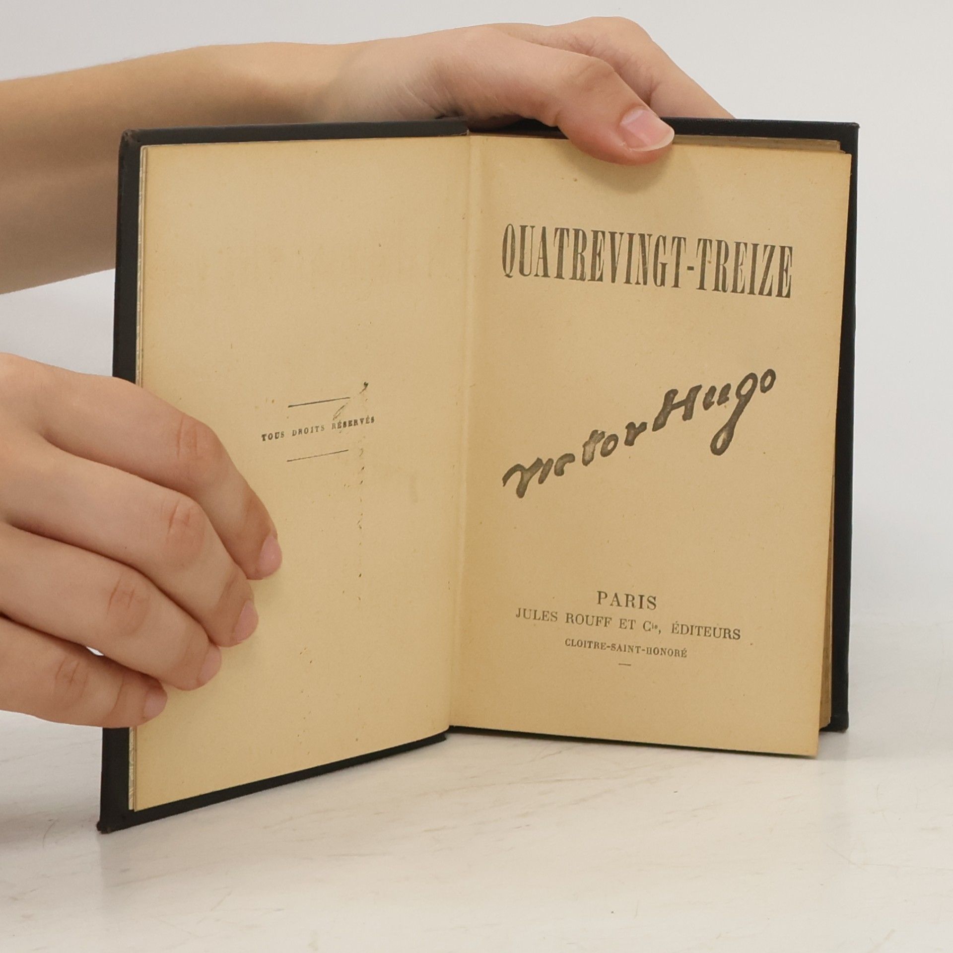 Victor Hugo Quatrevingt-treize