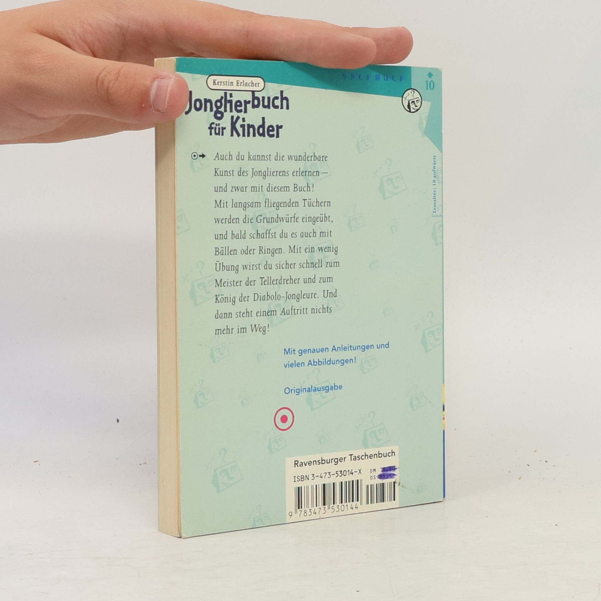 Kerstin Erlacher Jonglierbuch für Kinder