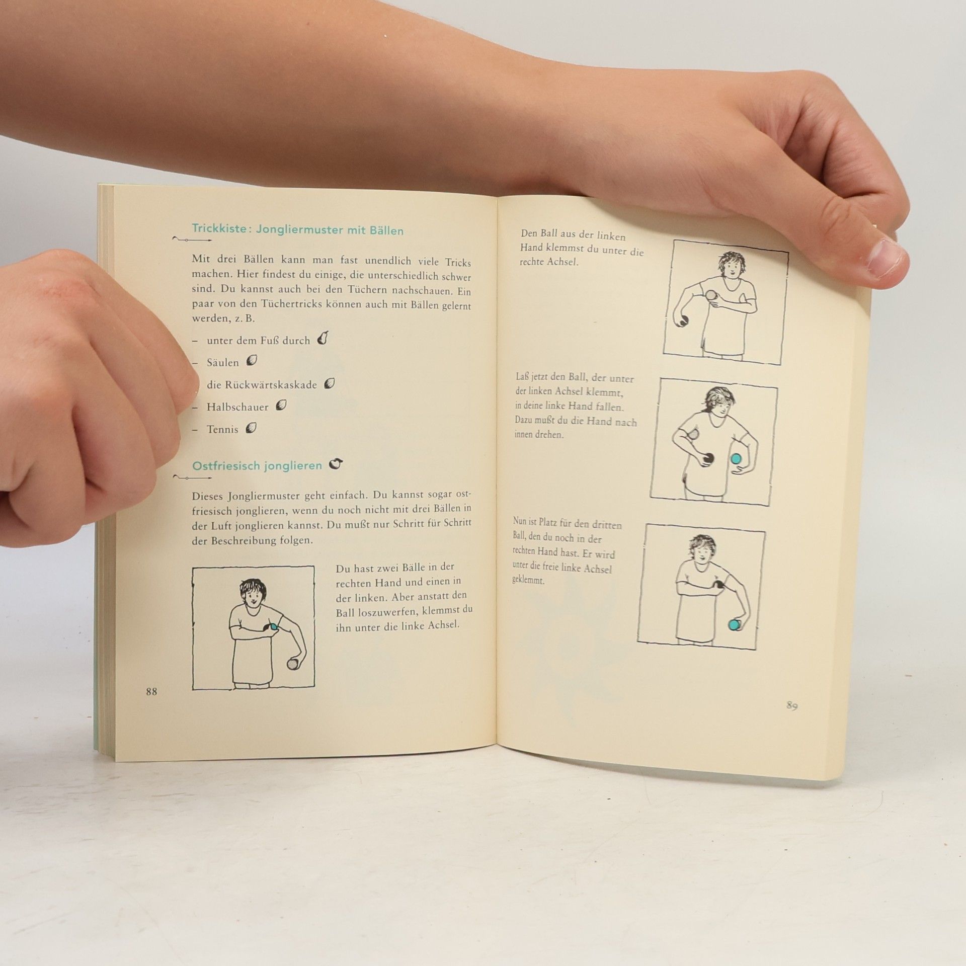 Kerstin Erlacher Jonglierbuch für Kinder