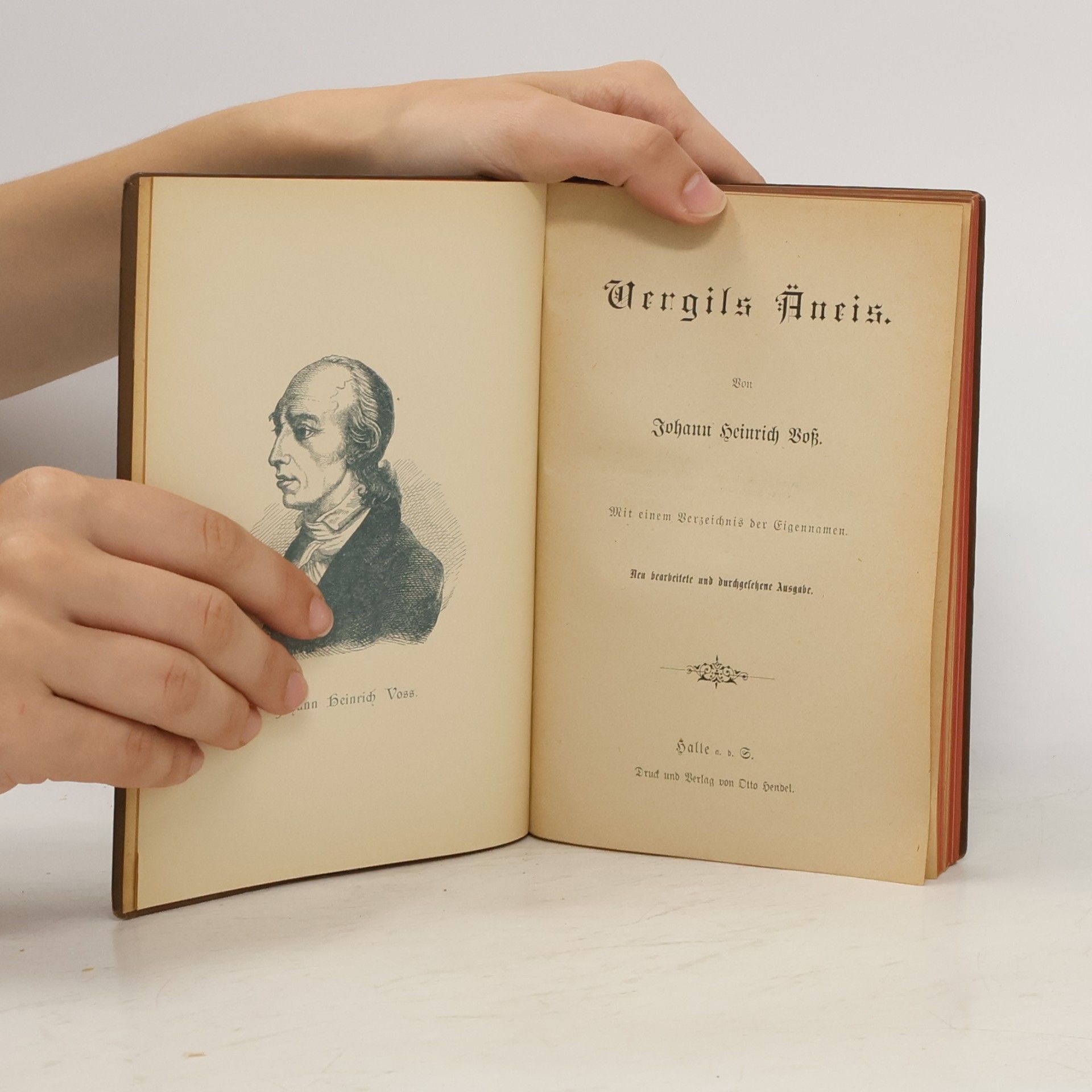 Johann Heinrich Boß Vergils Äneis