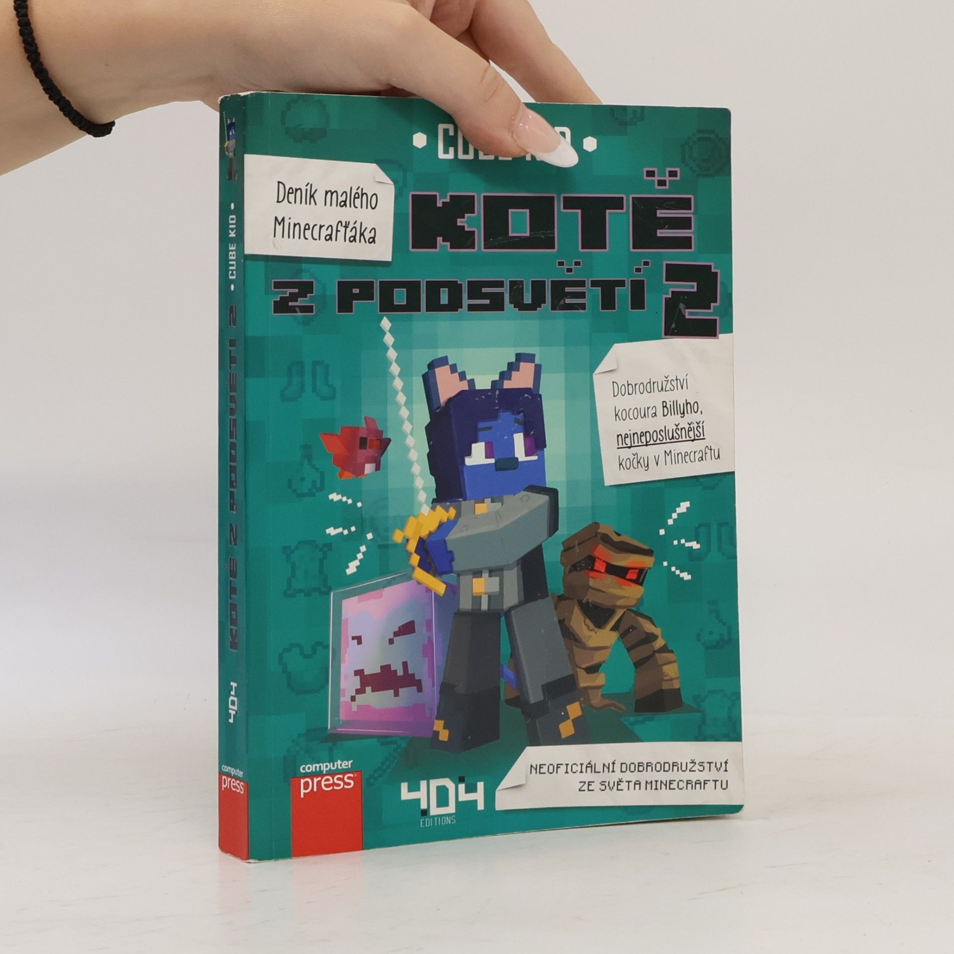 Cube Kid Deník malého Minecrafťáka. Kotě z Podsvětí 2