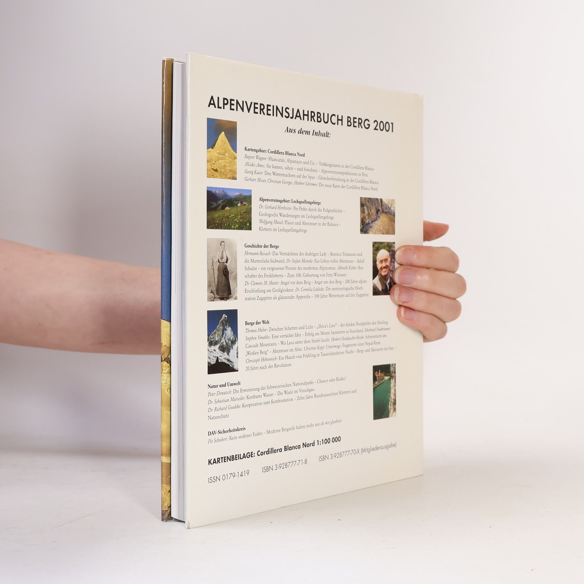 Autorenkollektiv Berg 2001. Alpenvereins Jahrbuch 125