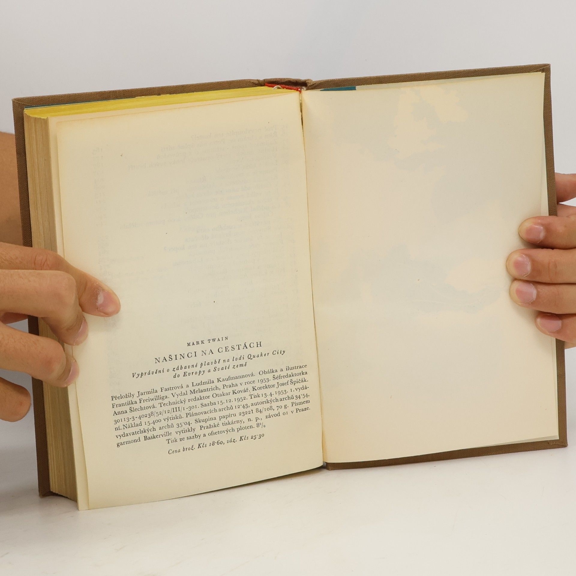 Mark Twain Našinci na cestách