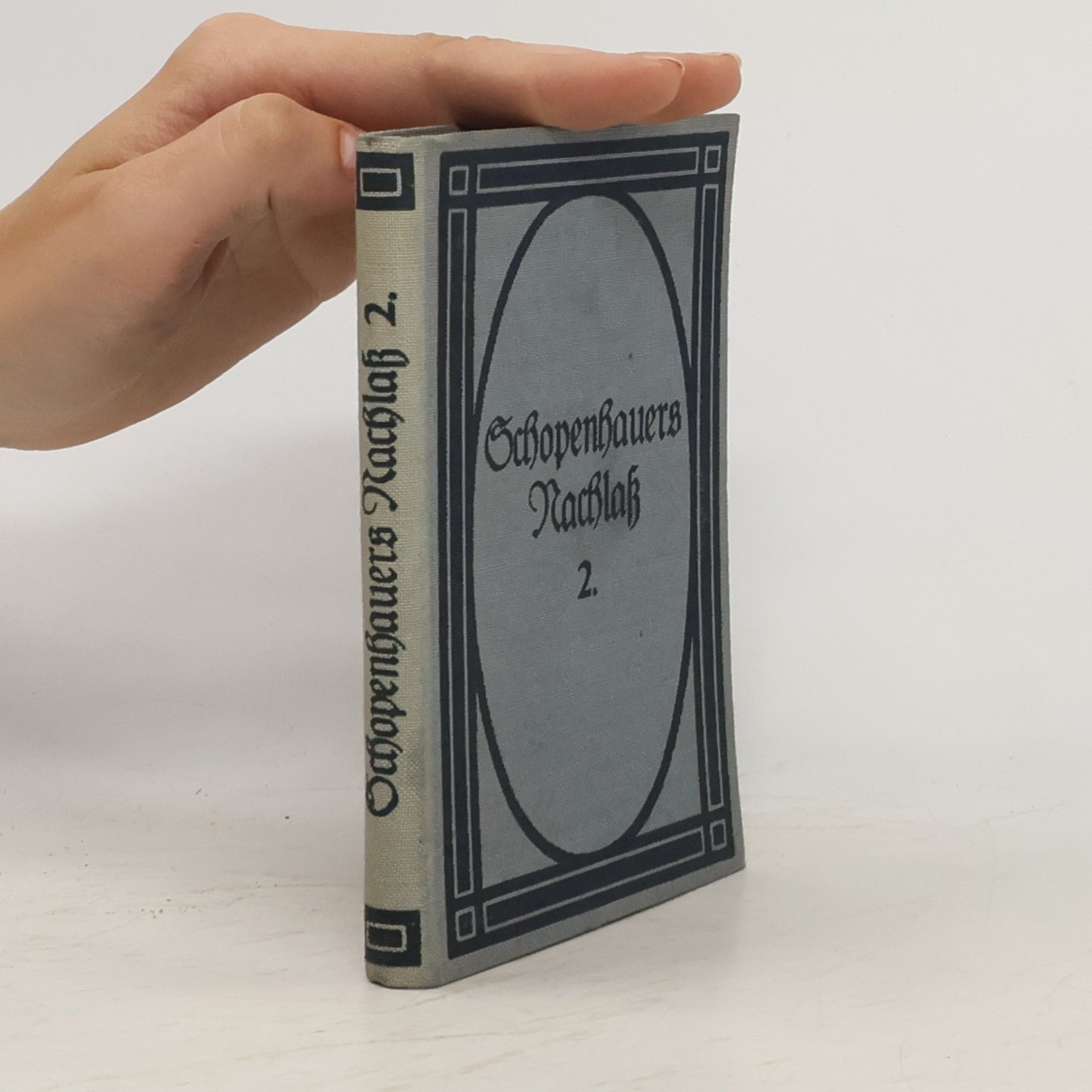 Arthur Schopenhauer Schopenhauers Nachlaß 2