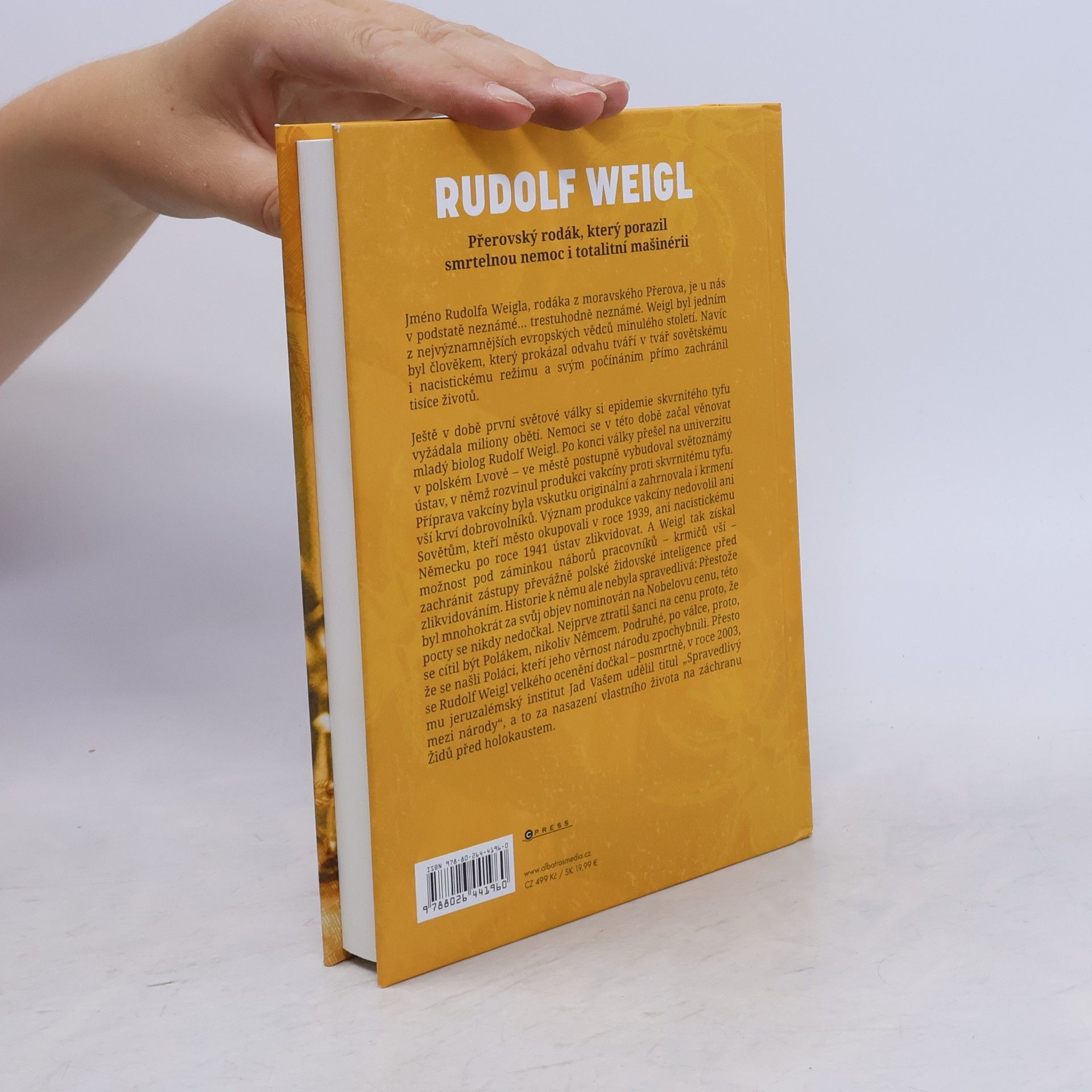Mariusz Urbanek Rudolf Weigl. Zachránce tisíce životů