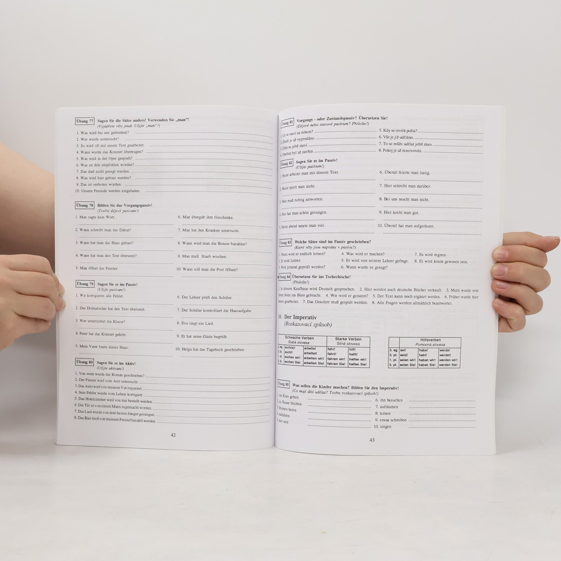 Hana Justova Wir üben deutsche Grammatik