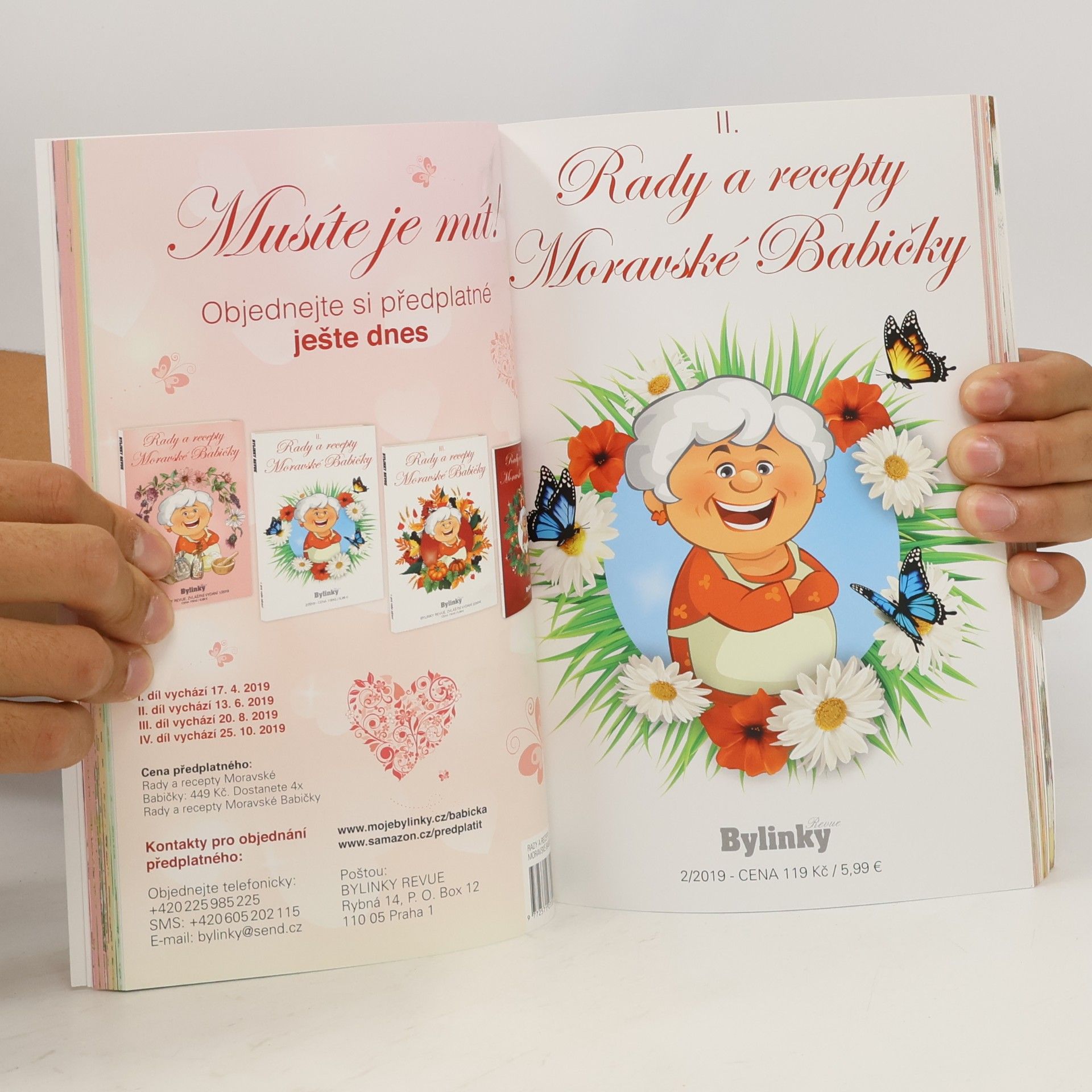 Kolektiv autorů Rady a recepty moravské babičky IV. Bylinky