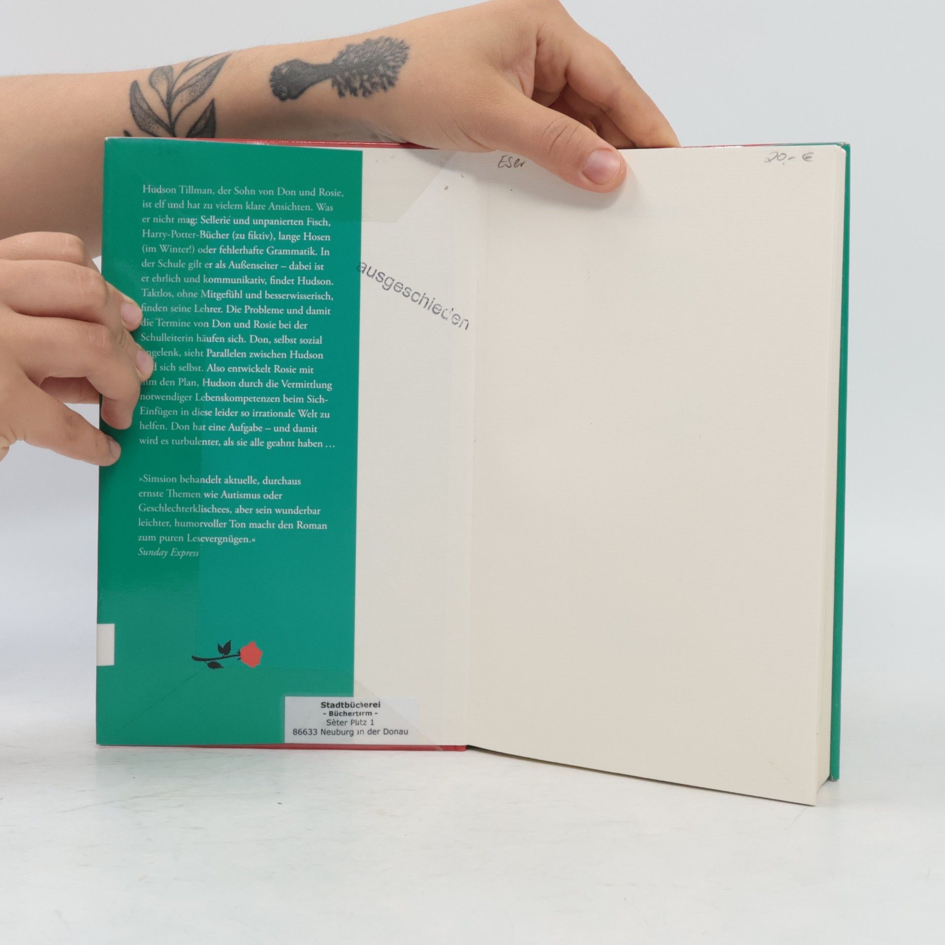 Graeme Simsion Das Rosie-Resultat