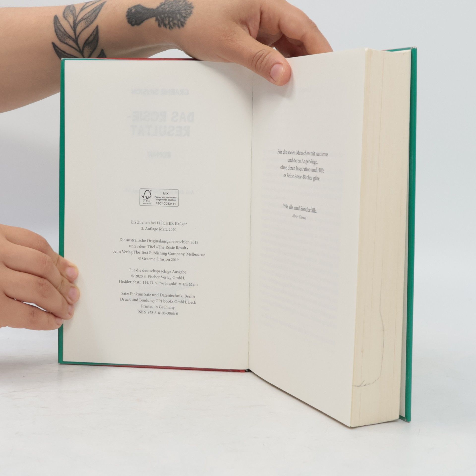 Graeme Simsion Das Rosie-Resultat