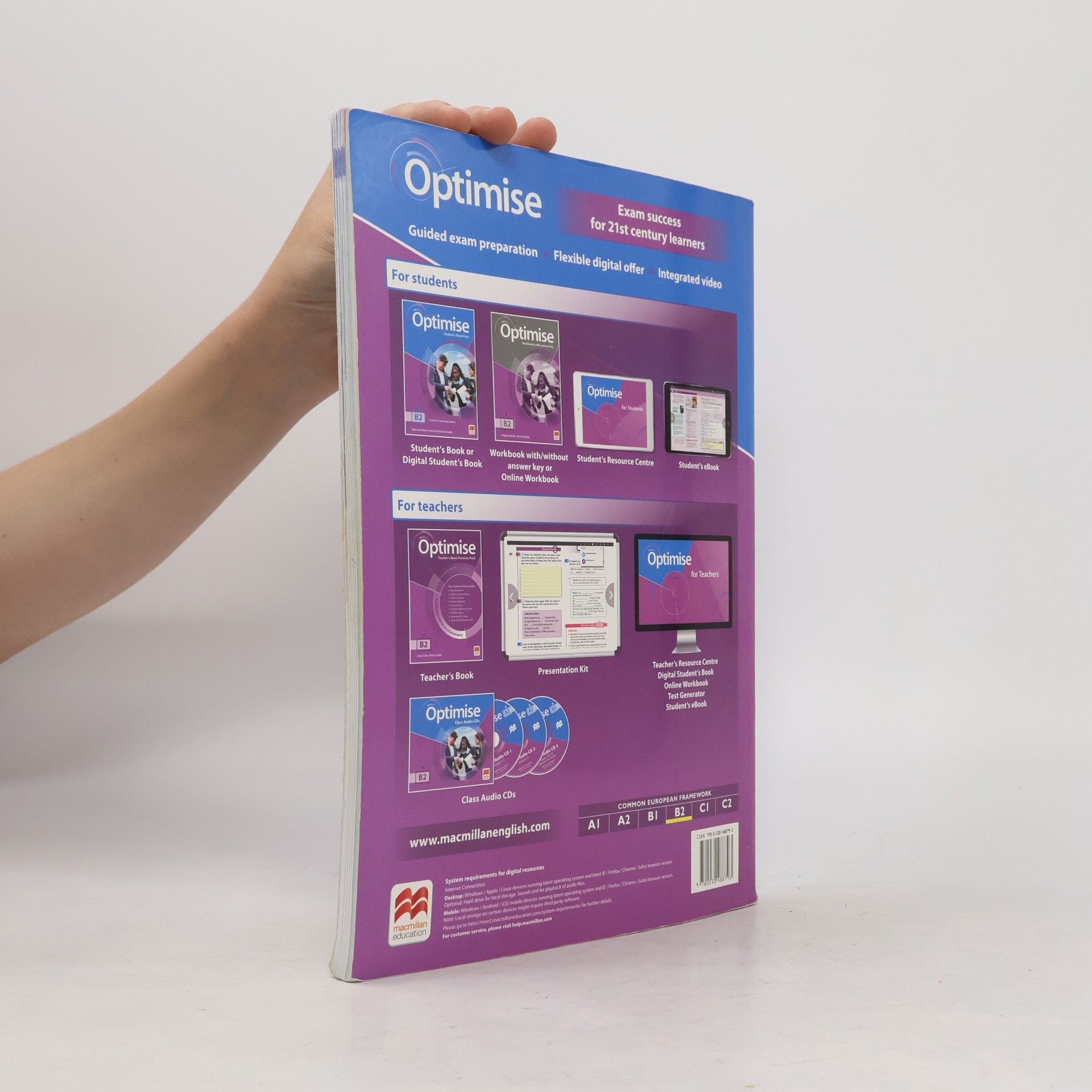 Malcolm Mann Optimise. B2, Student's book