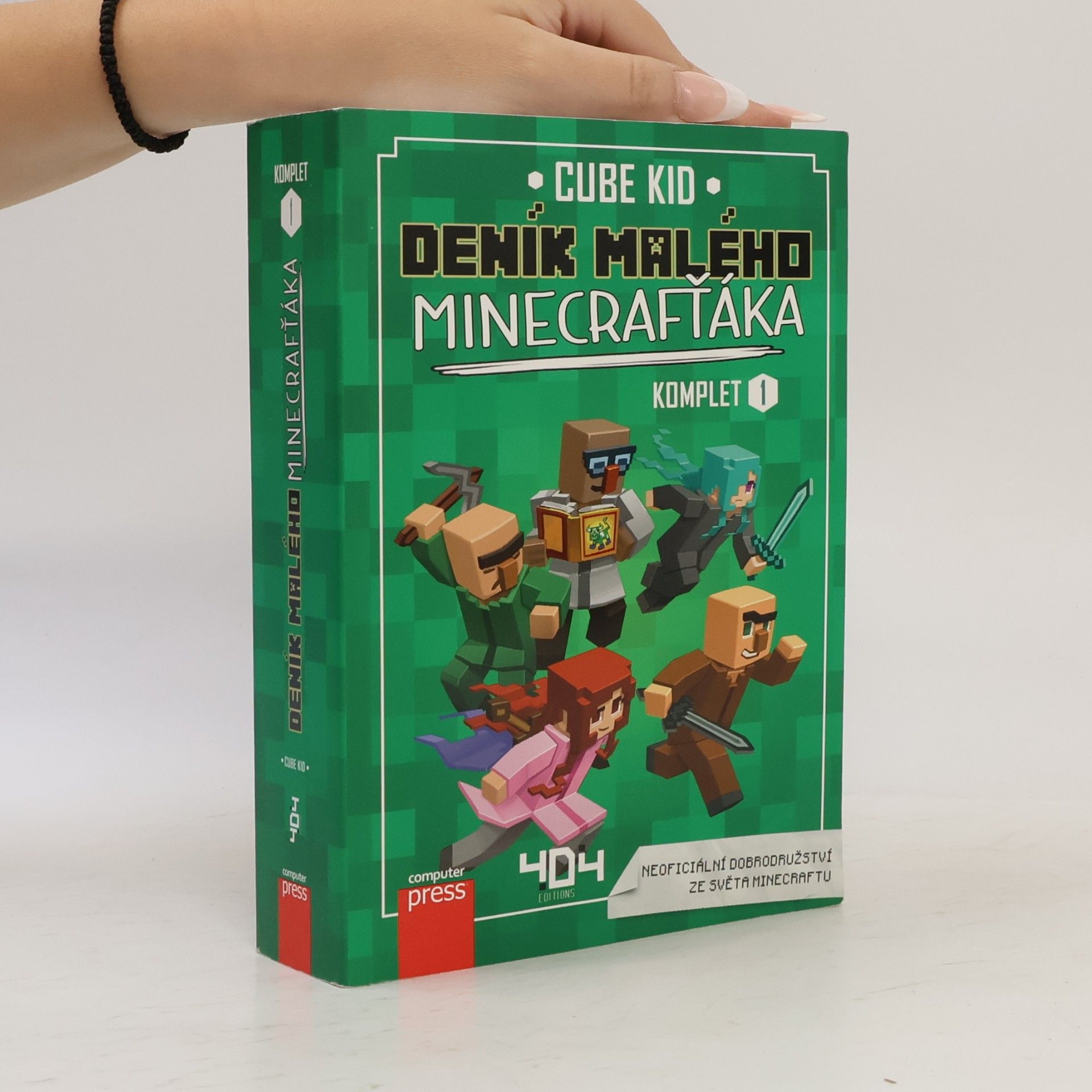 Marie Kala Deník malého Minecrafťáka. Komplet 1