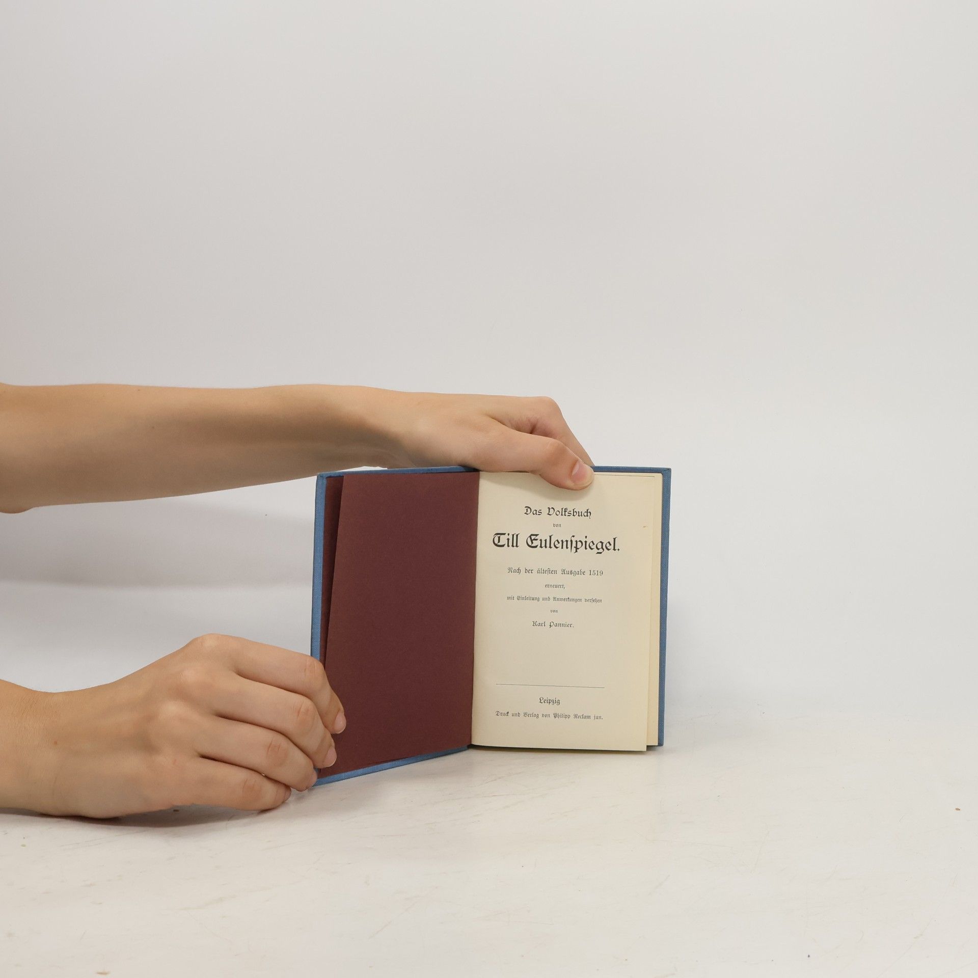 Karl Pannier Das Volksbuch von Till Eulenspiegel