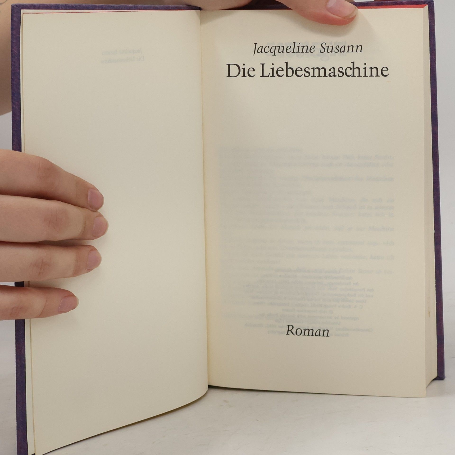 Jacqueline Susann Die Liebesmaschine