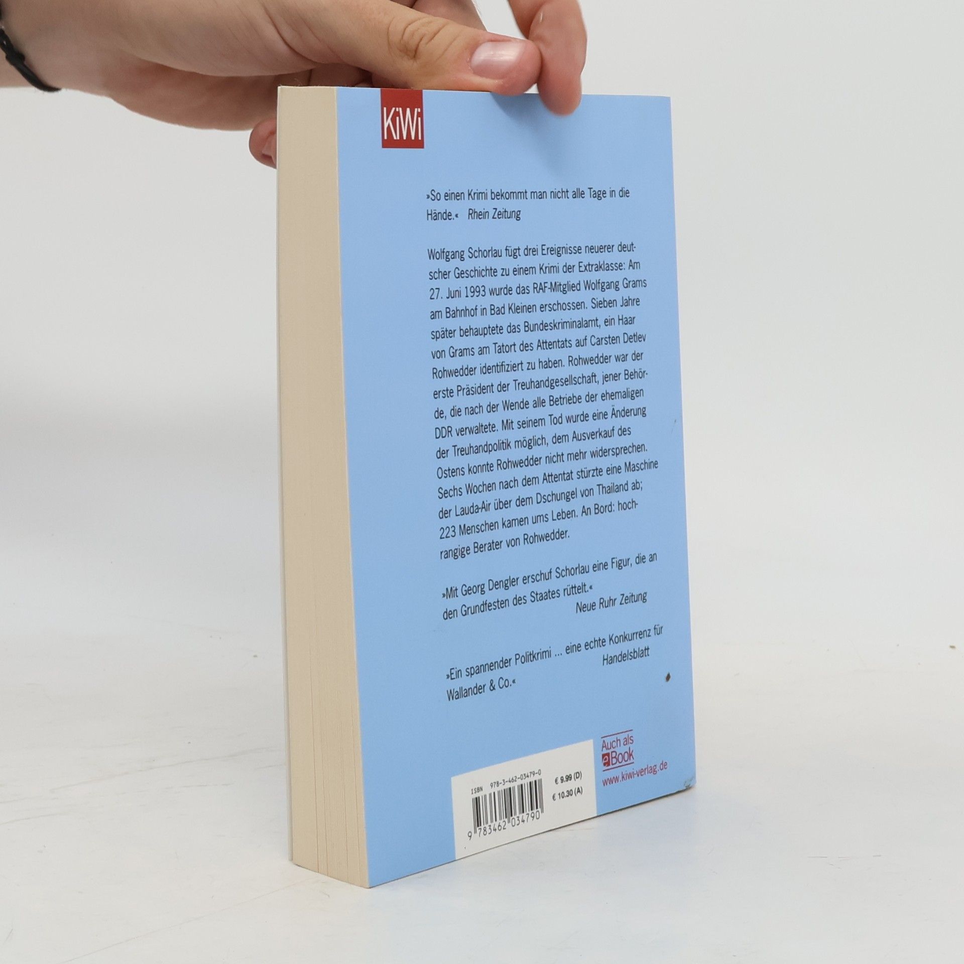Wolfgang Schorlau Die blaue Liste
