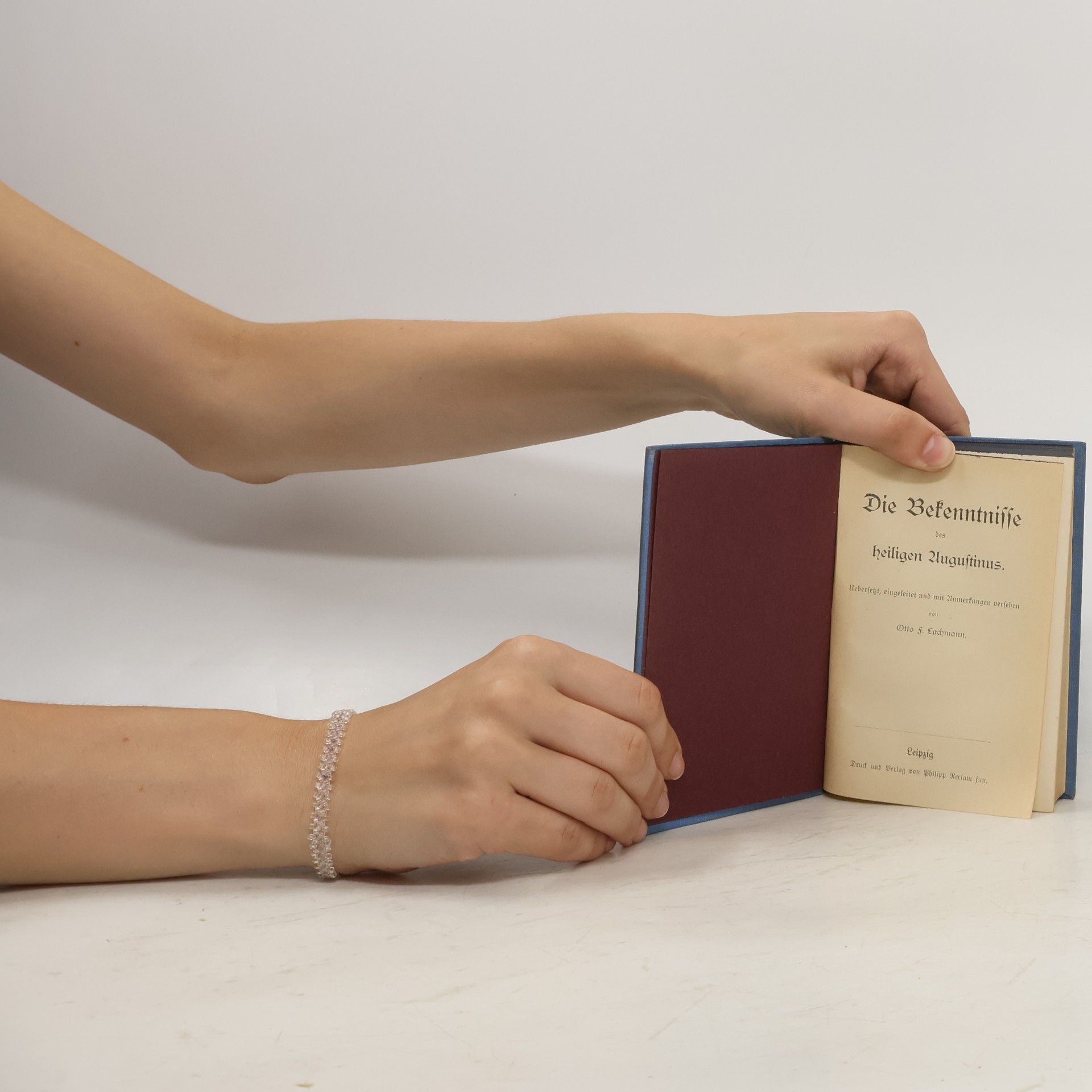 Otto Lachmann Die Bekenntnisse des heiligen Augustinus