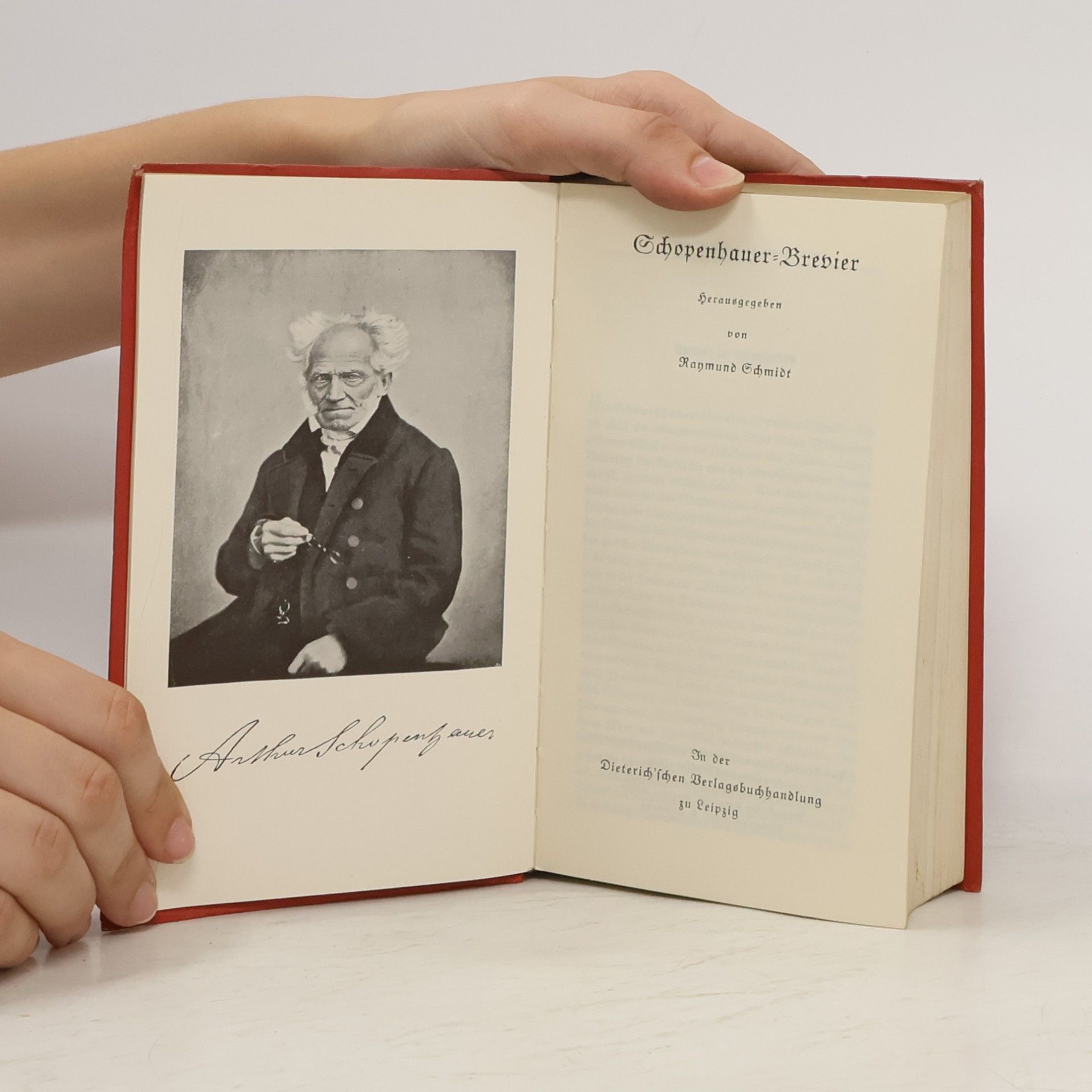 Raymund Schmidt Schopenhauer-Brevier