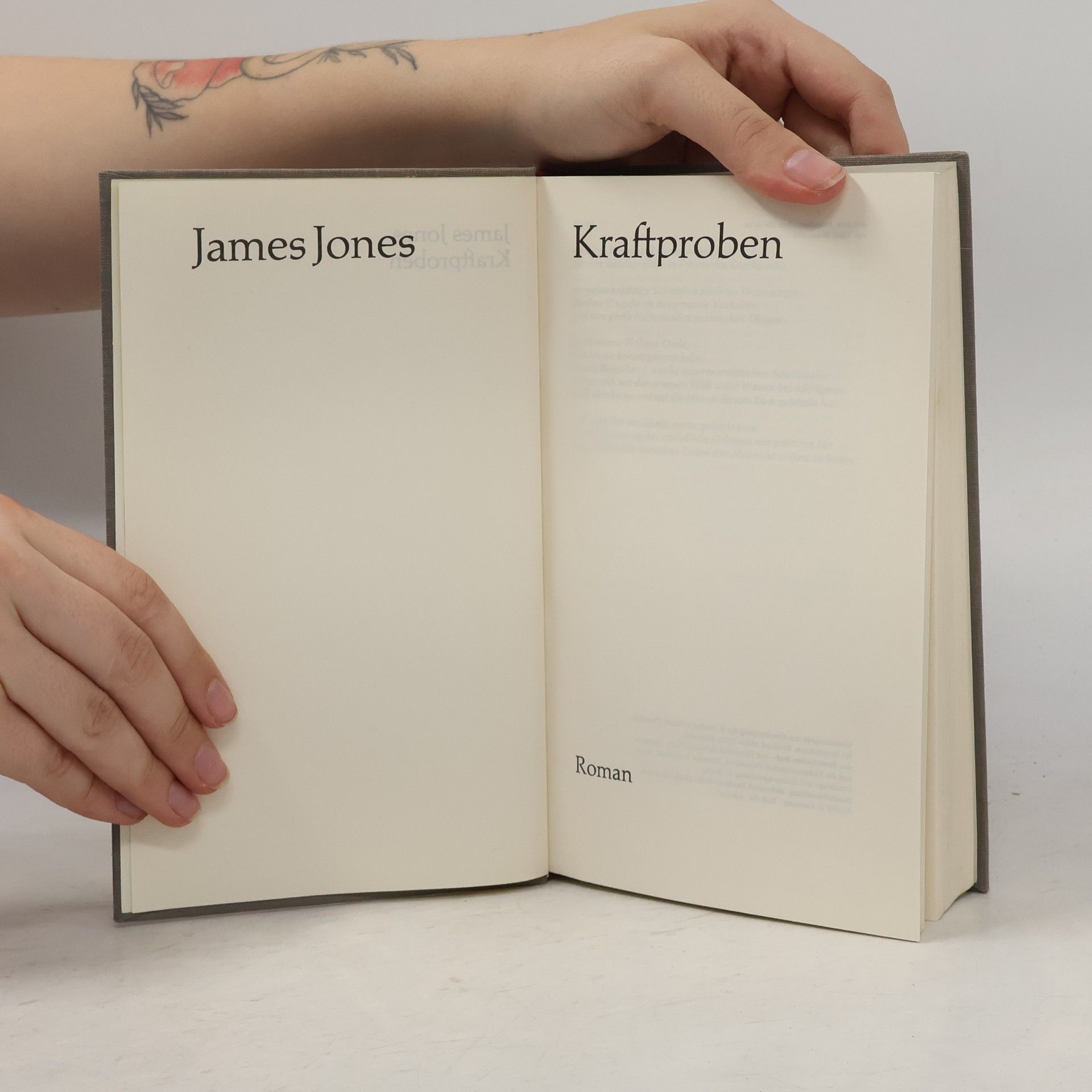 James Jones Kraftproben