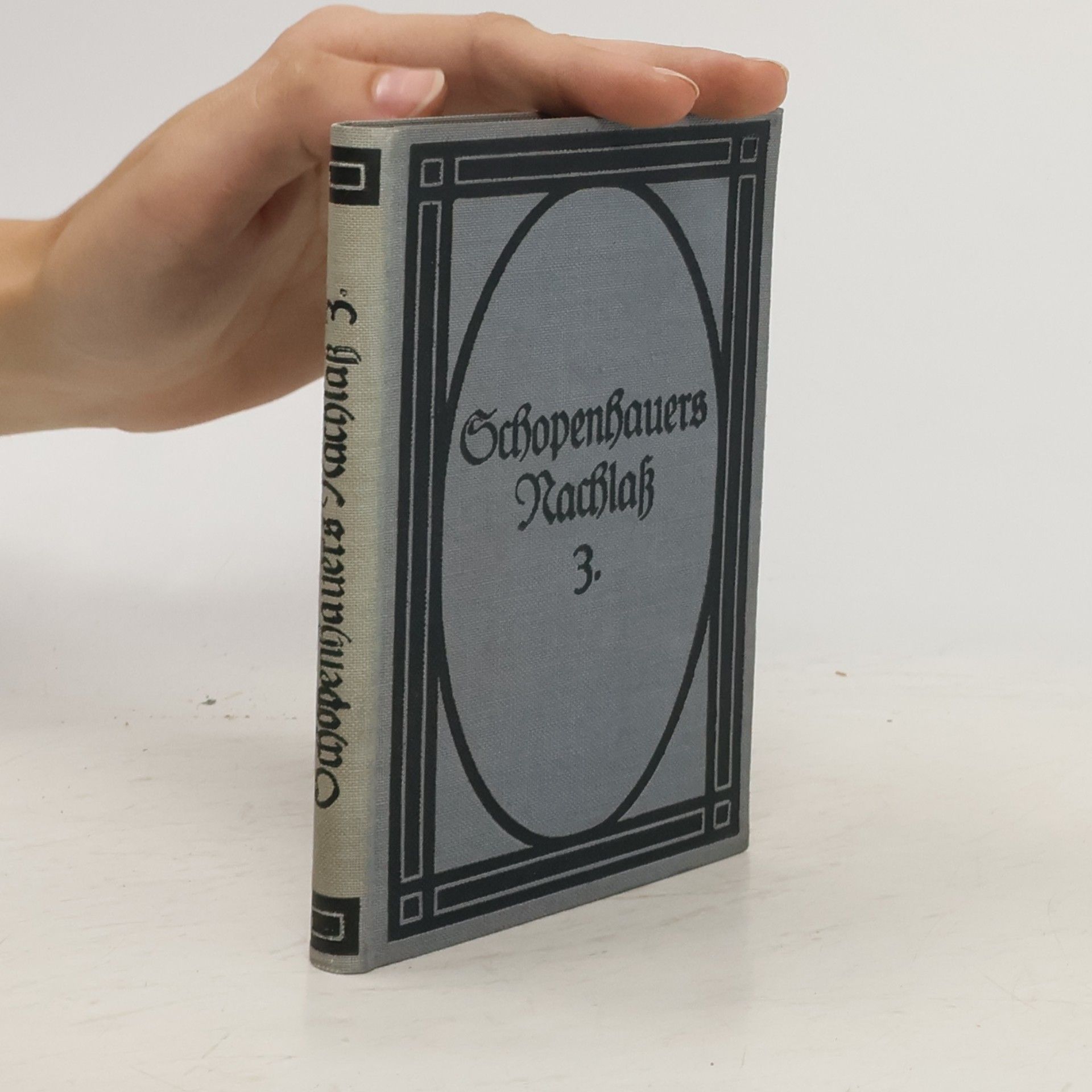Arthur Schopenhauer Schopenhauers Nachlaß 3