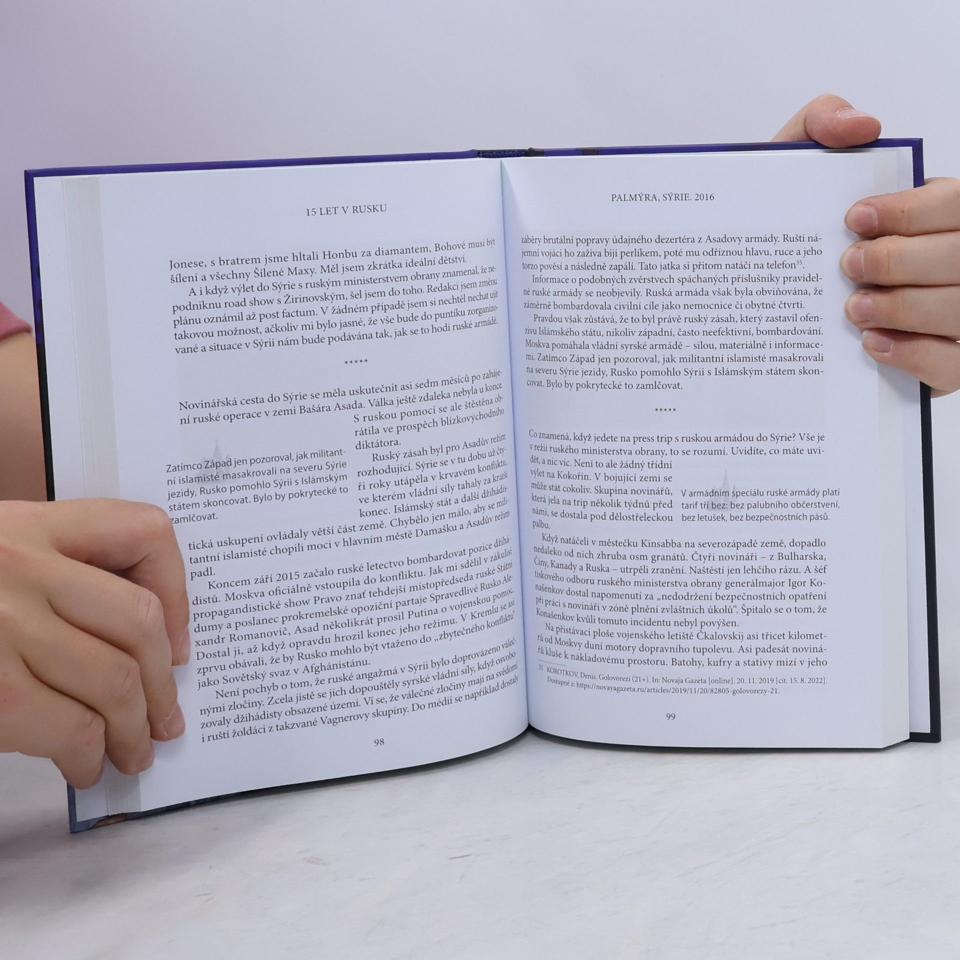 Jiří Just 15 let v Rusku