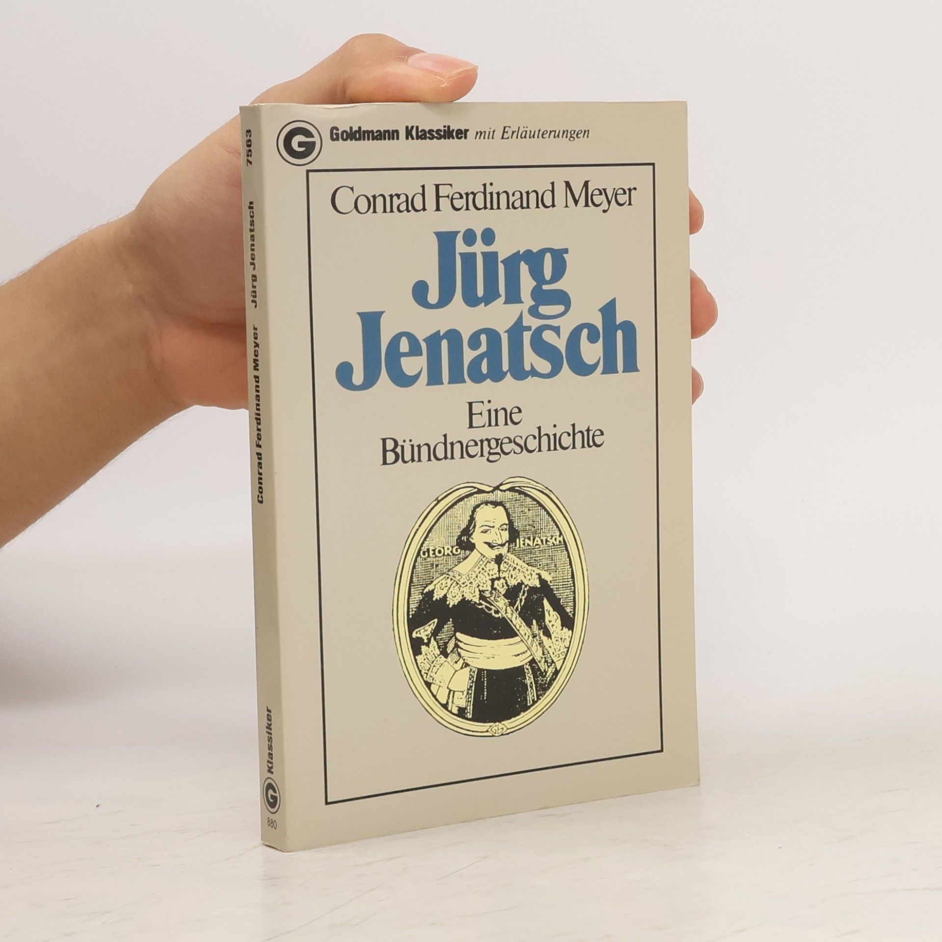 Conrad Ferdinand Meyer Jürg Jenatsch