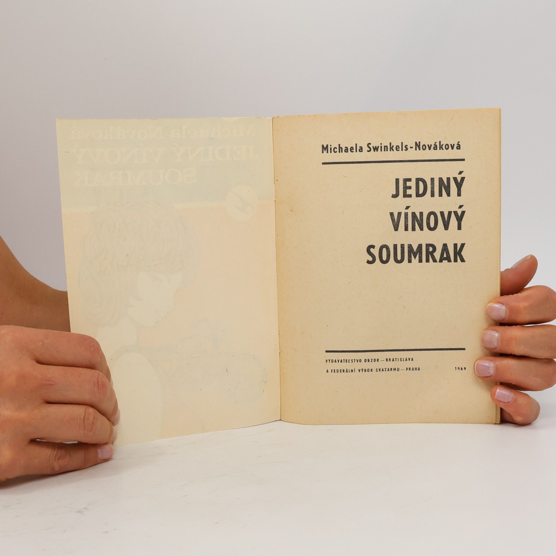 Michaela Nováková Jediný vínový soumrak
