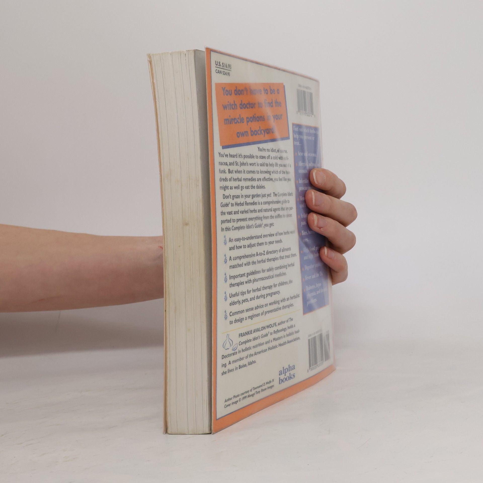 Frankie Avalon Wolfe The Complete Idiot's Guide to Herbal Remedies