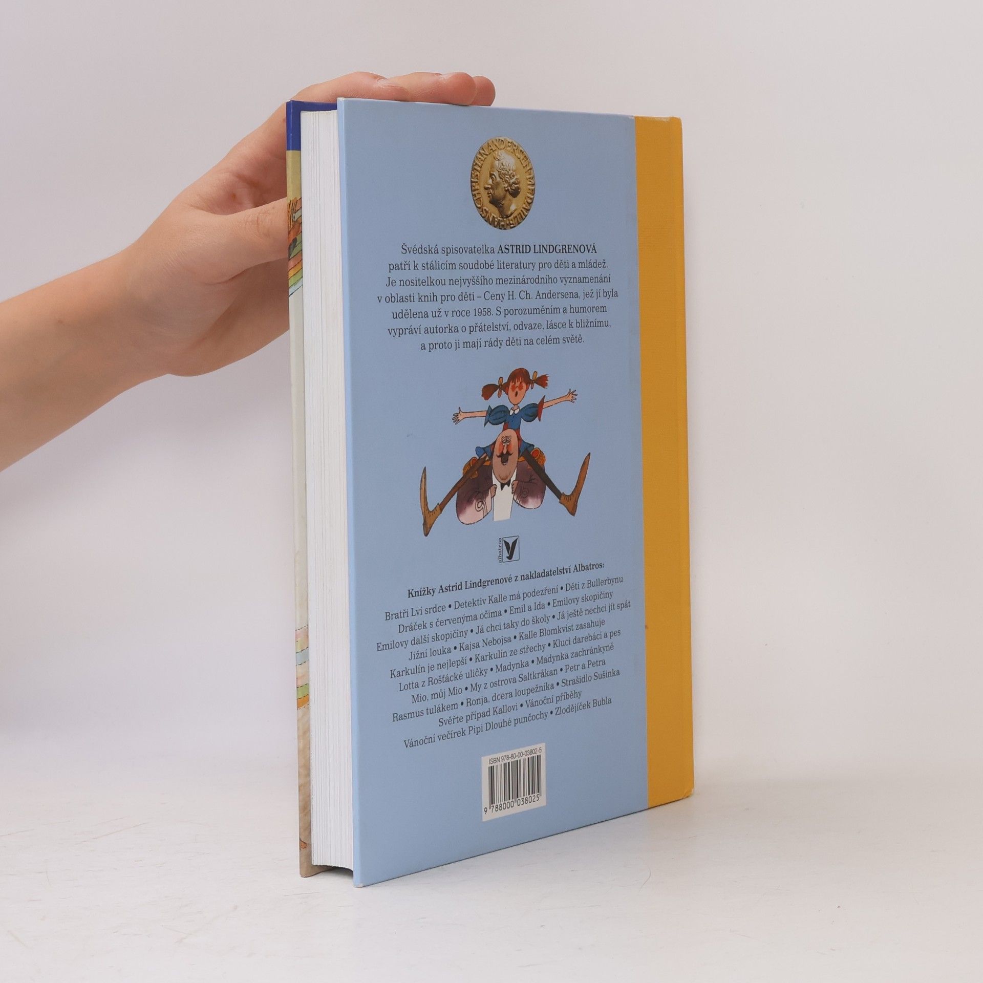 Astrid Lindgren Pipi Dlouhá punčocha