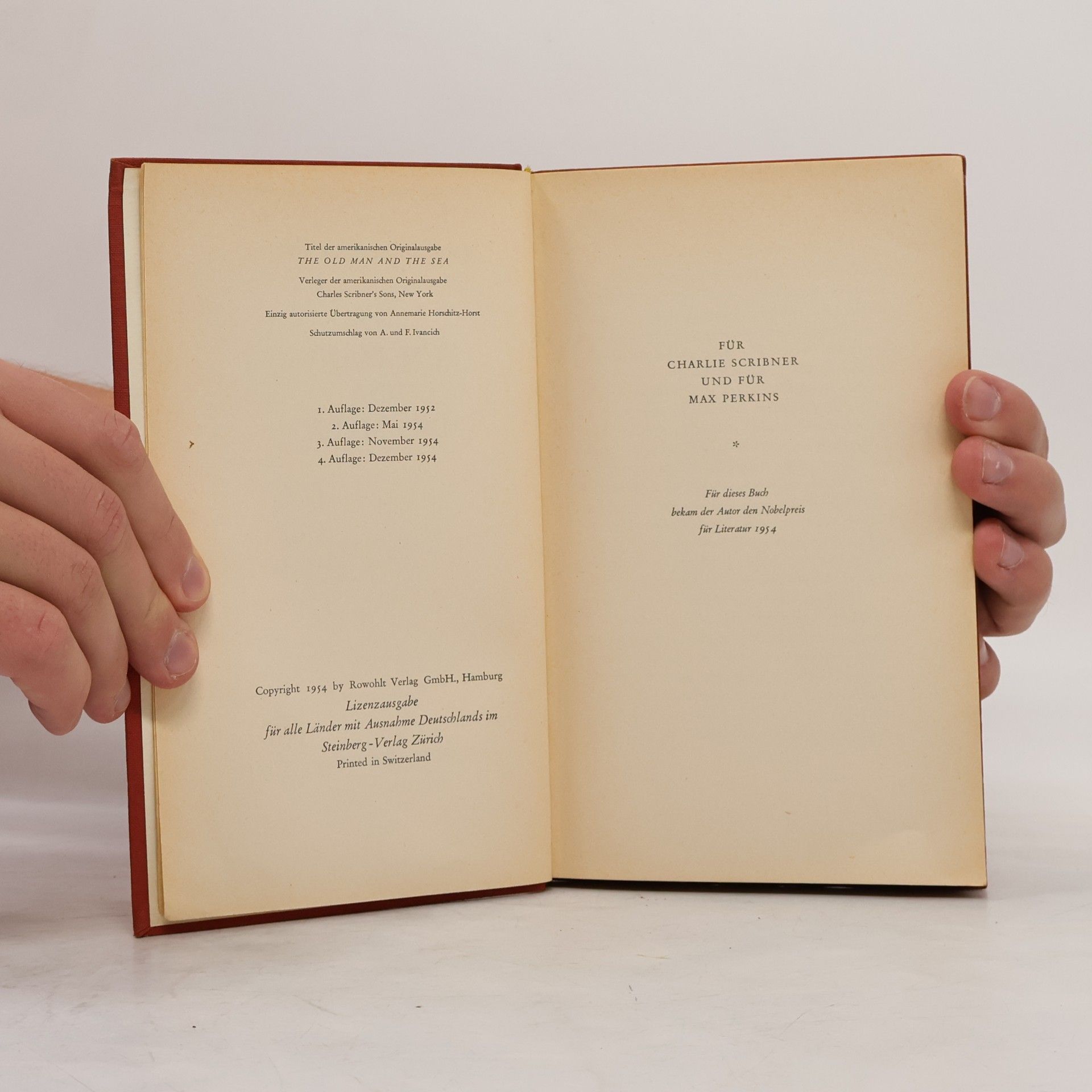 Ernest Hemingway Der alte Mann und das Meer
