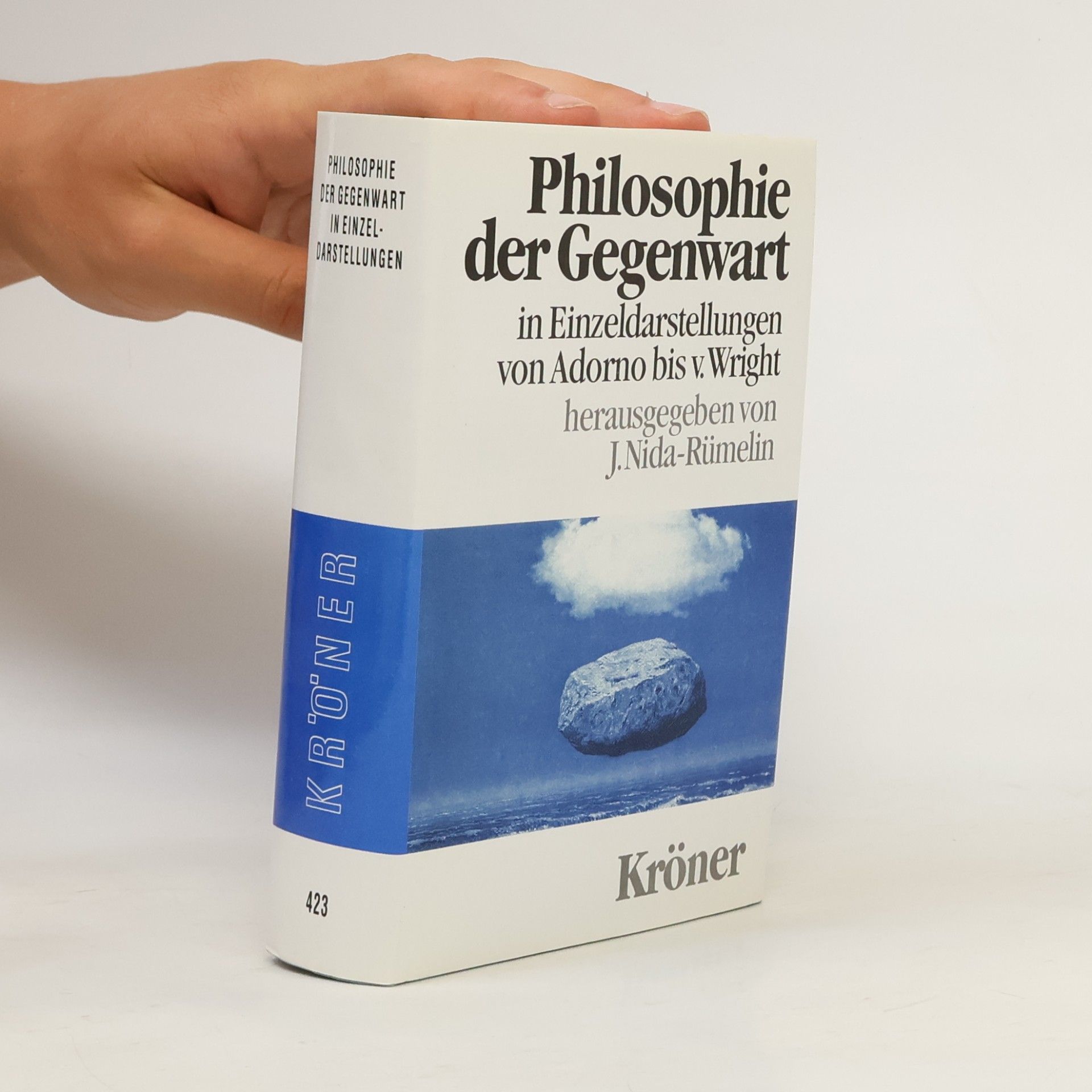 Julian Nida-Rümelin Philosophie der Gegenwart in Einzeldarstellungen