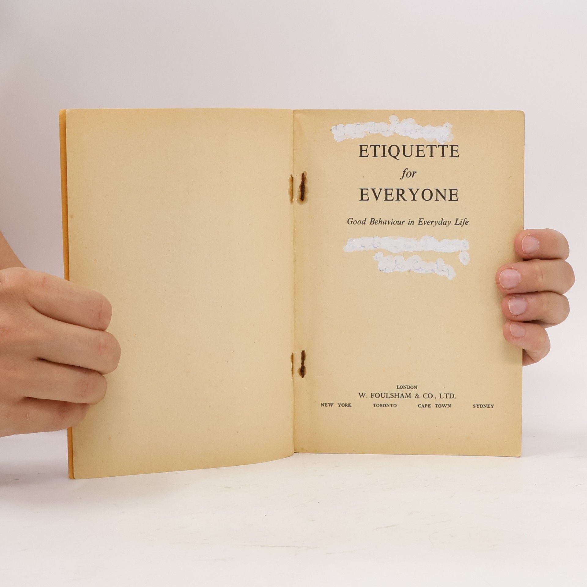 Various authors Etiquette for Everyone